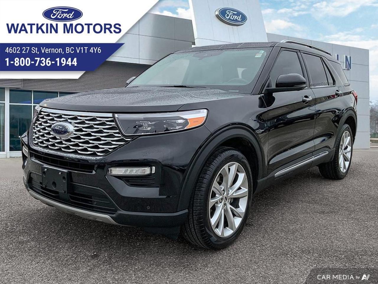 Used 2022 Ford Explorer 4WD PLATINUM for sale in Vernon, BC