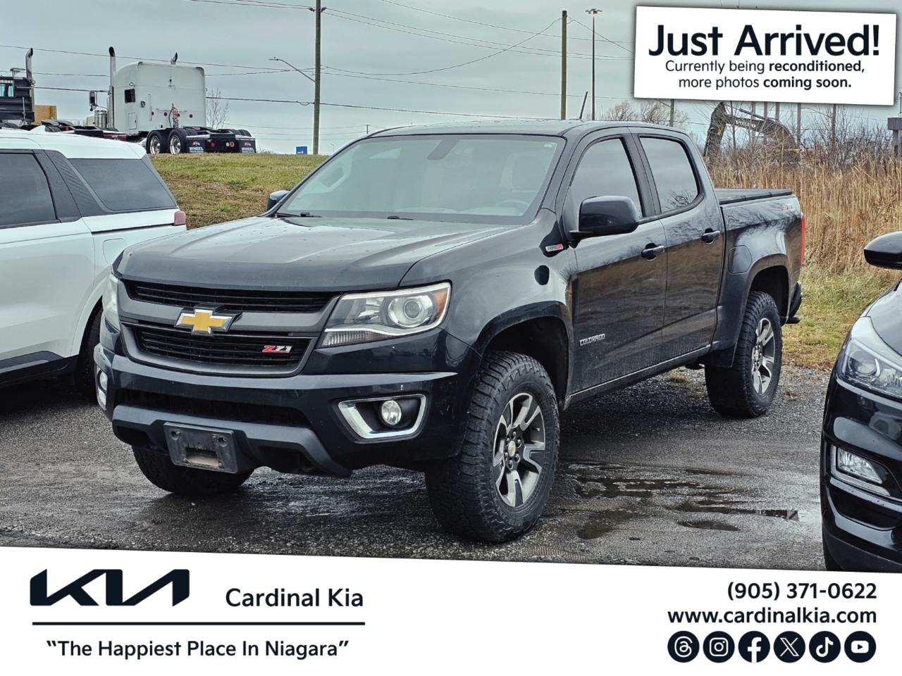 Used 2017 Chevrolet Colorado 4WD Z71 for sale in Niagara Falls, ON