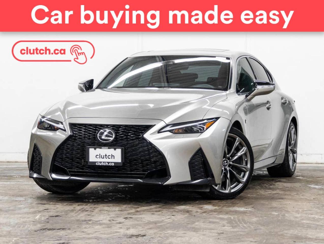 Used 2021 Lexus IS 300 AWD w/ Apple CarPlay & Android Auto, Dual Zone A/C, Power Sunroof for sale in Toronto, ON