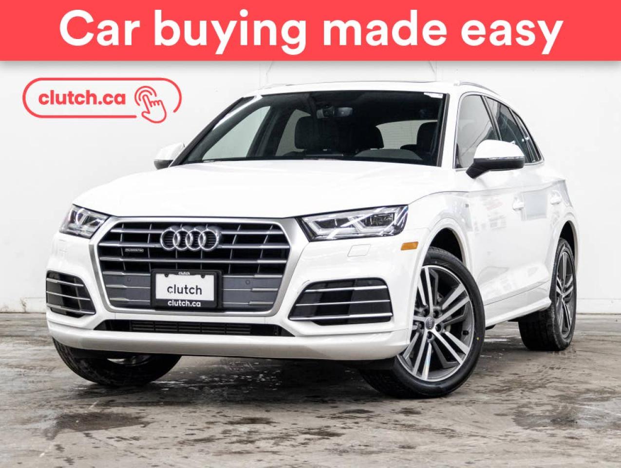 Used 2018 Audi Q5 Progressiv AWD w/ Apple CarPlay & Android Auto, Tri Zone A/C, Panoramic Sunroof for sale in Toronto, ON