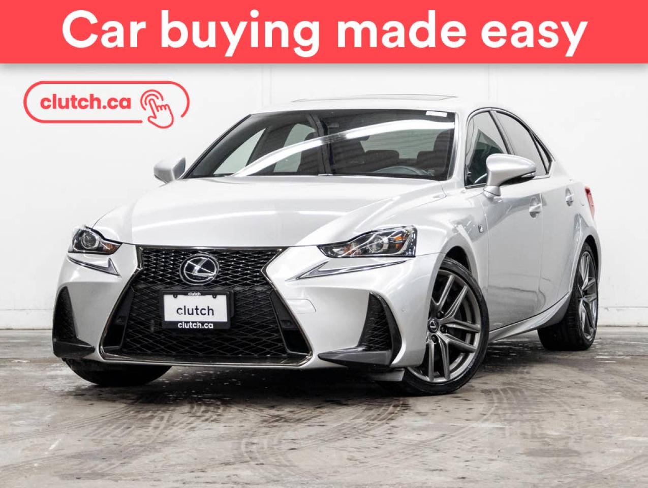 Used 2019 Lexus IS 300 AWD w/ Power Sunroof, Dual Zone A/C, Rearview Cam for sale in Toronto, ON