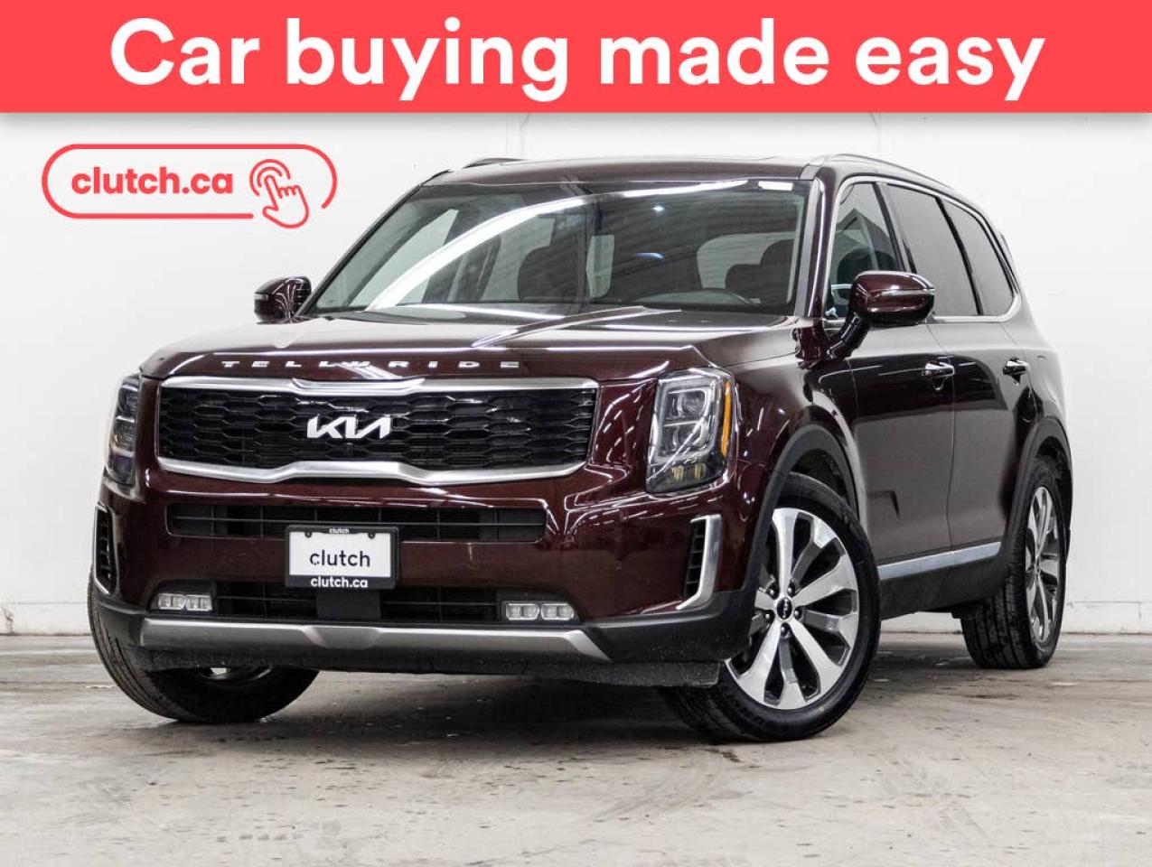 Used 2022 Kia Telluride SX AWD w/ Apple CarPlay & Android Auto, Dual Zone A/C, Dual Panel Sunroof for sale in Toronto, ON