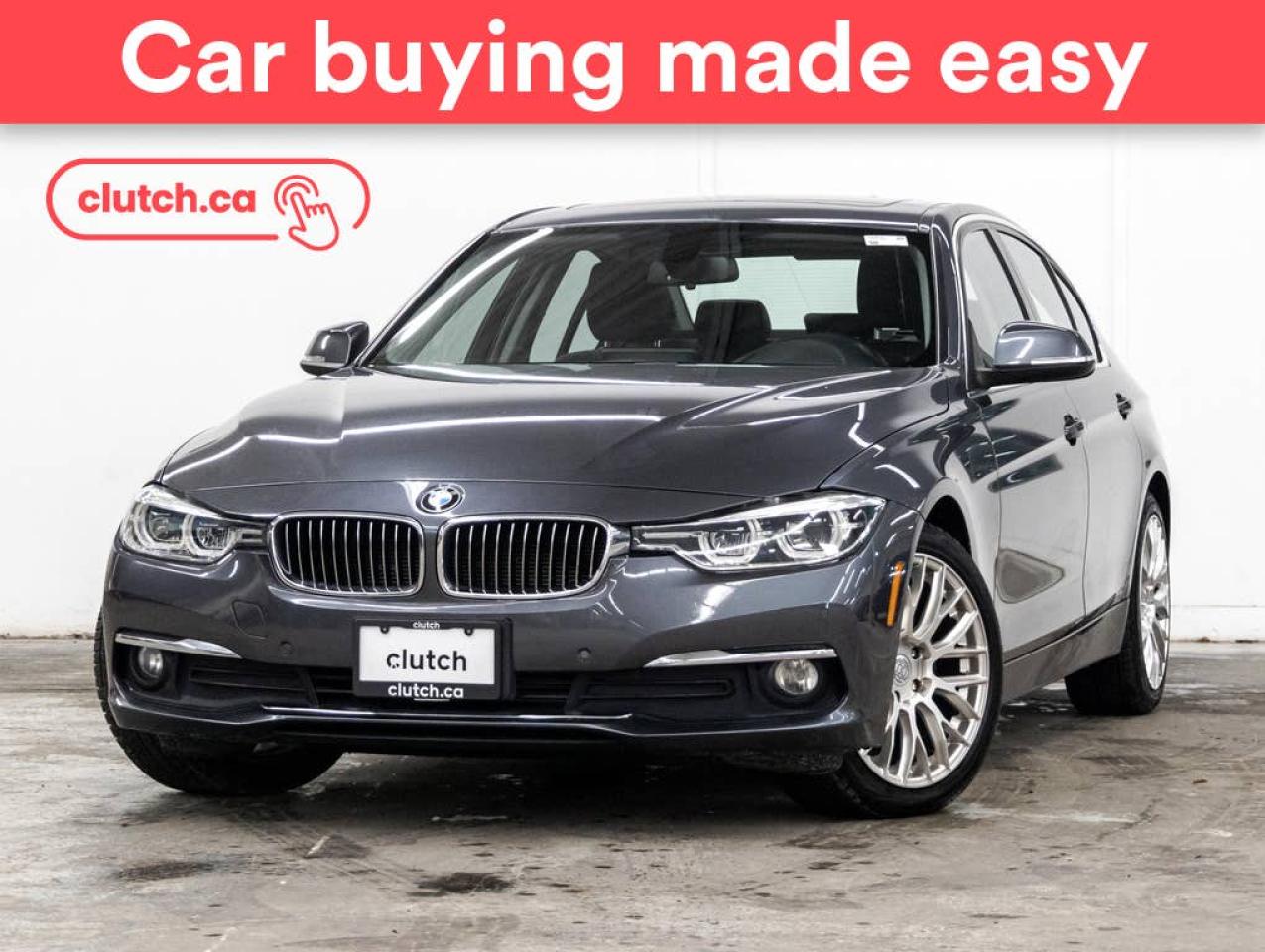 Used 2017 BMW 3 Series 320i xDrive AWD w/ Power Sunroof, Dual Zone A/C, Rearview Cam for sale in Toronto, ON