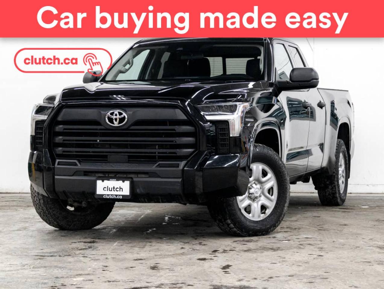 Used 2022 Toyota Tundra SR Double Cab 4WD w/ Apple CarPlay, A/C, Rearview Cam for sale in Toronto, ON