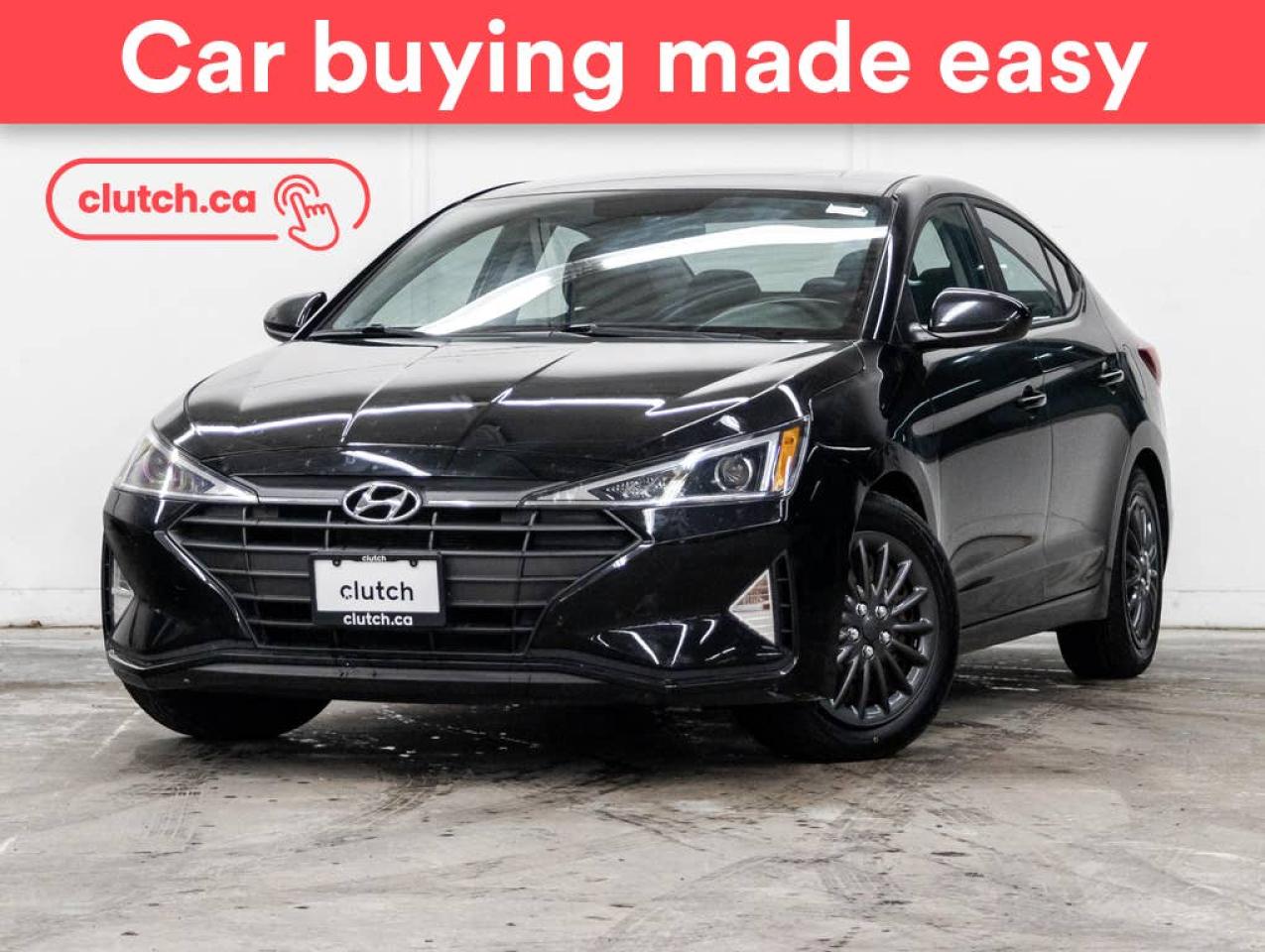 Used 2020 Hyundai Elantra Essential w/ Cruise Control, A/C, Rearview Cam for sale in Toronto, ON