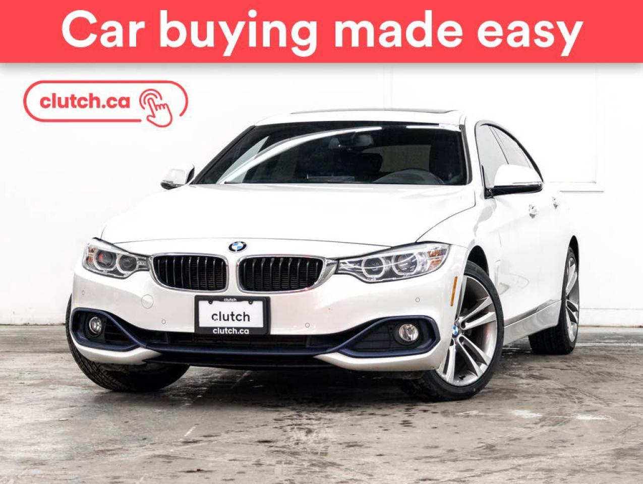 Used 2016 BMW 4 Series 428i xDrive Gran Coupe AWD w/ Power Sunroof, Dual Zone A/C, Rearview Cam for sale in Toronto, ON