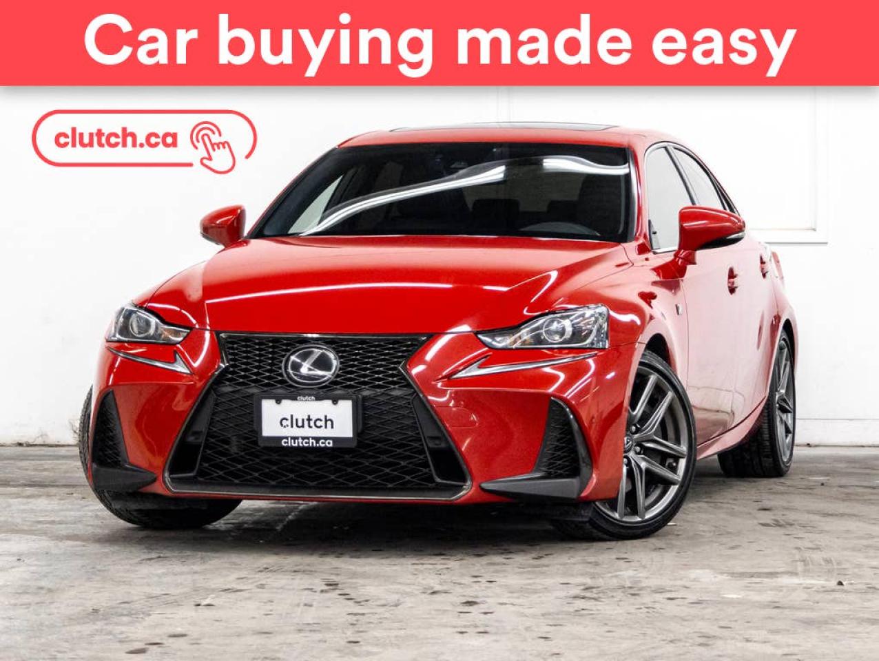 Used 2018 Lexus IS 300 AWD w/ Heated Steering Wheel, Heated Front Seats, Rearview Camera for sale in Toronto, ON