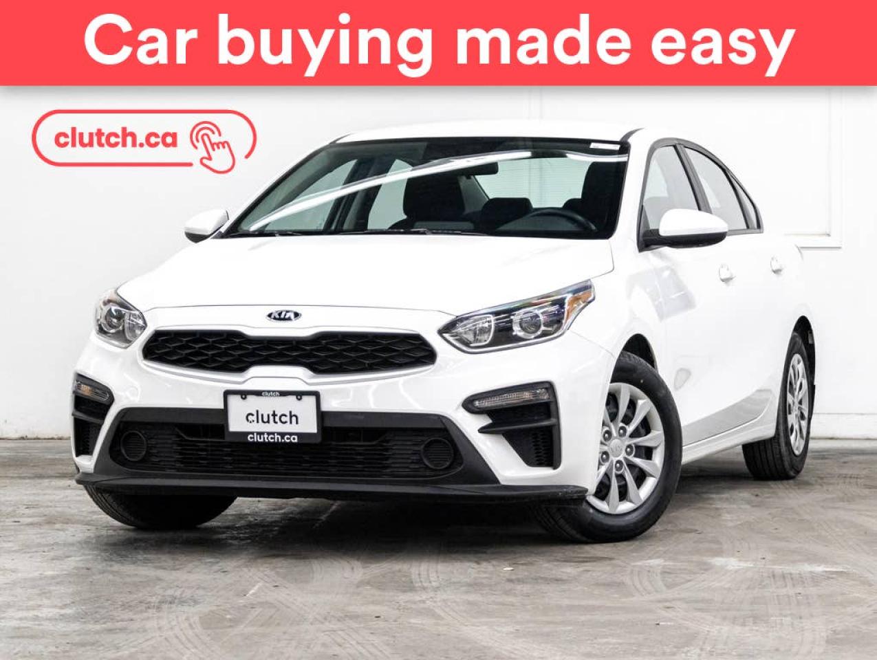 Used 2021 Kia Forte LX w/ Apple CarPlay & Android Auto, Heated Front Seats, Rearview Camera for sale in Toronto, ON