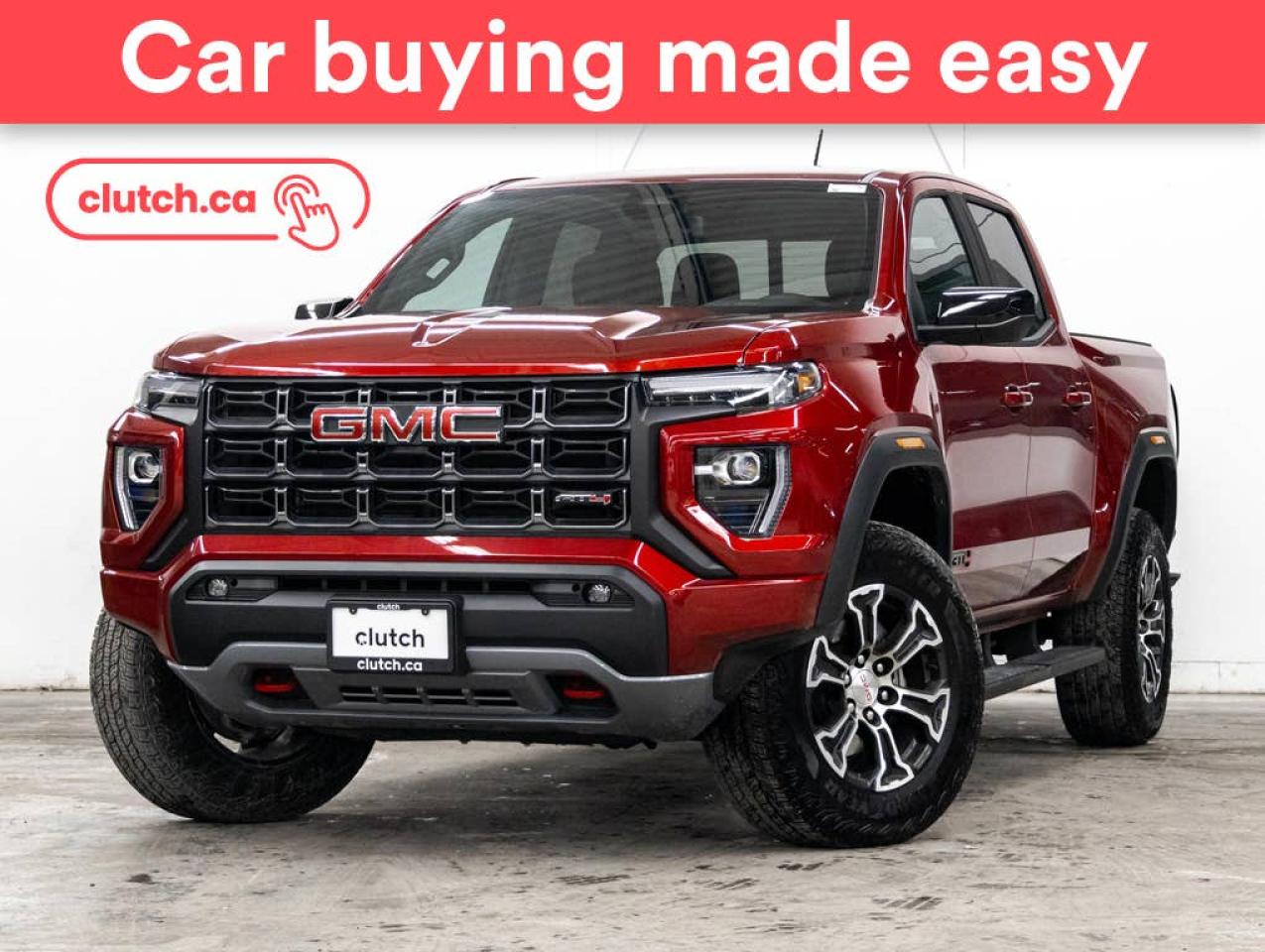 Used 2024 GMC Canyon AT4 4x4 w/ Apple CarPlay & Android Auto, Heated Front Seats, Rearview Camera for sale in Toronto, ON