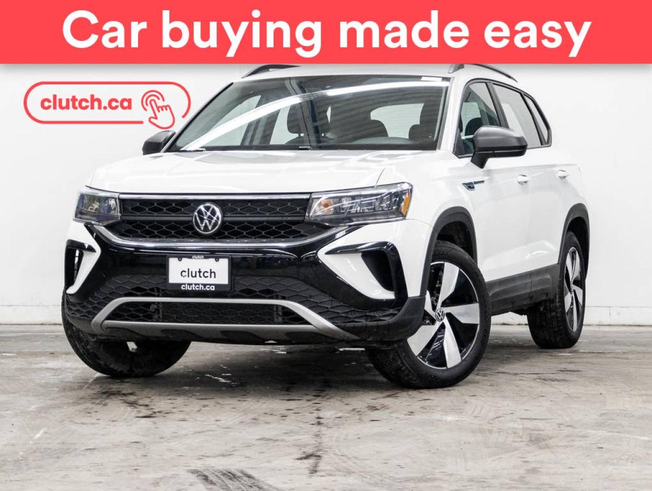 Used 2024 Volkswagen Taos Trendline AWD w/ Apple CarPlay & Android Auto, Heated Steering Wheel, Heated Front Seats for sale in Toronto, ON