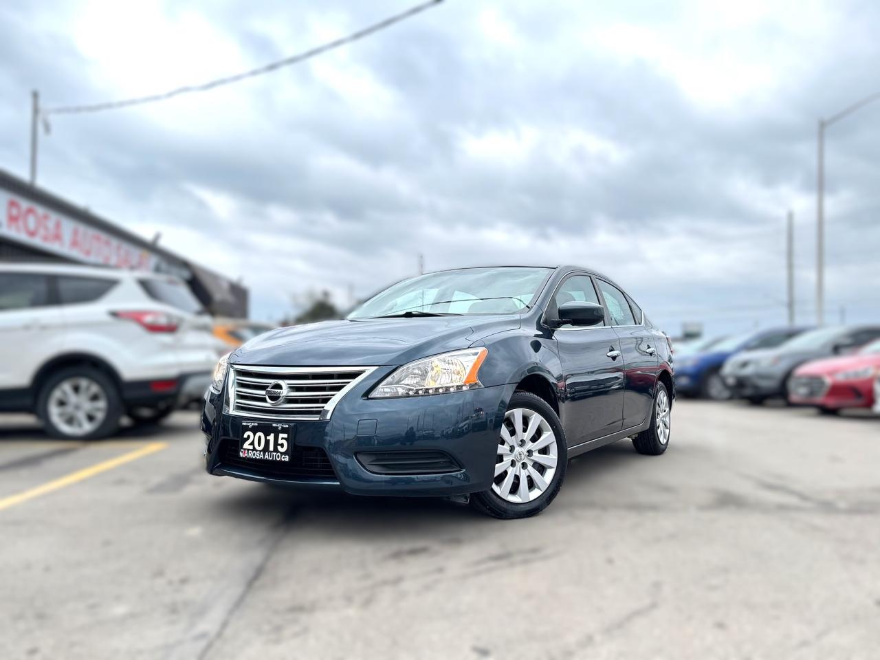 Used 2015 Nissan Sentra AUTO NO ACCIDENT NEW TIRES NEW BRAKES BLUETOOTH for sale in Oakville, ON