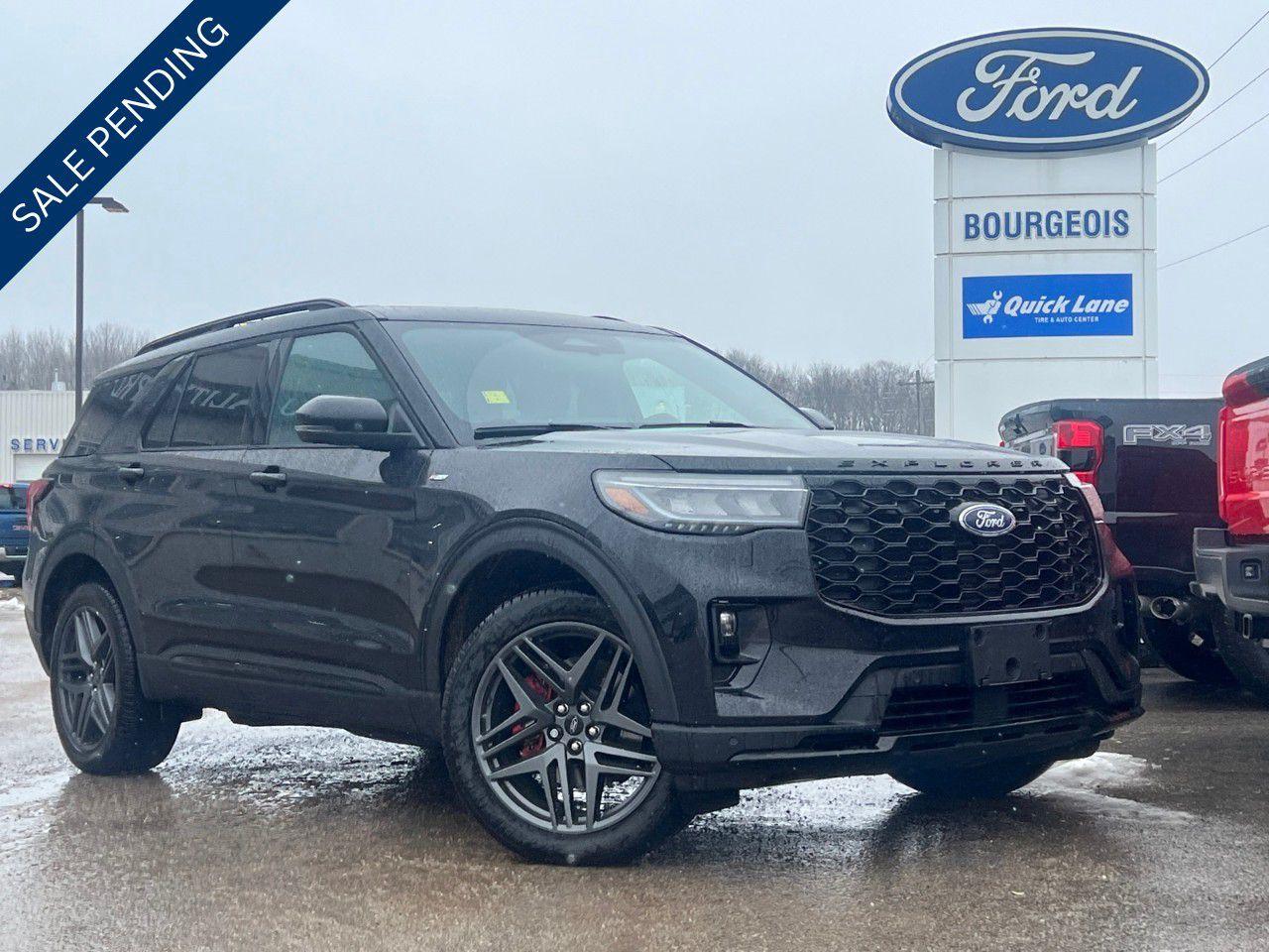 New 2025 Ford Explorer ST-LINE 4WD for sale in Midland, ON