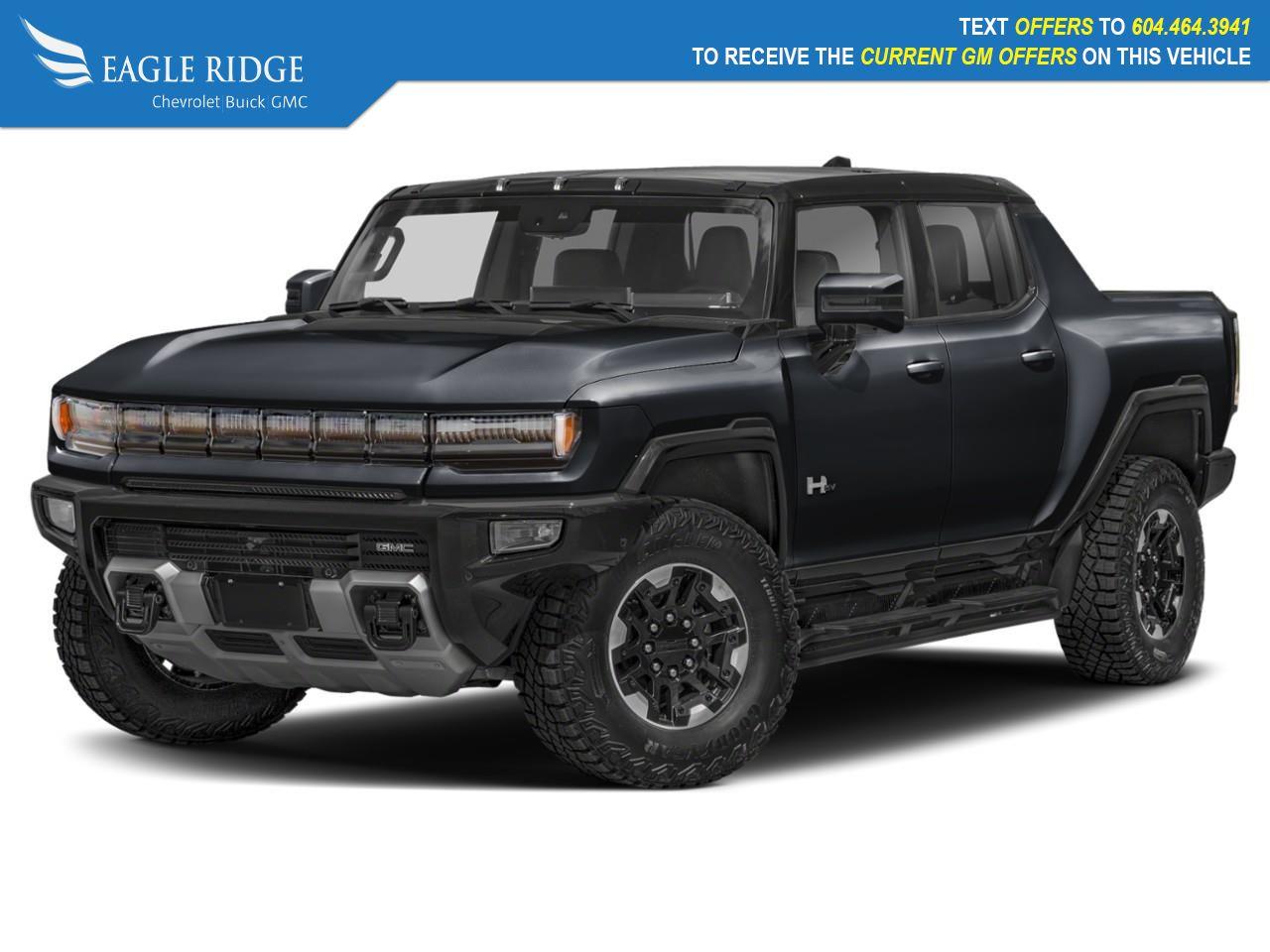 New 2025 GMC HUMMER EV Pickup 2X enhanced automatics emergency braking, parking assist, Bose premium sound system, for sale in Coquitlam, BC