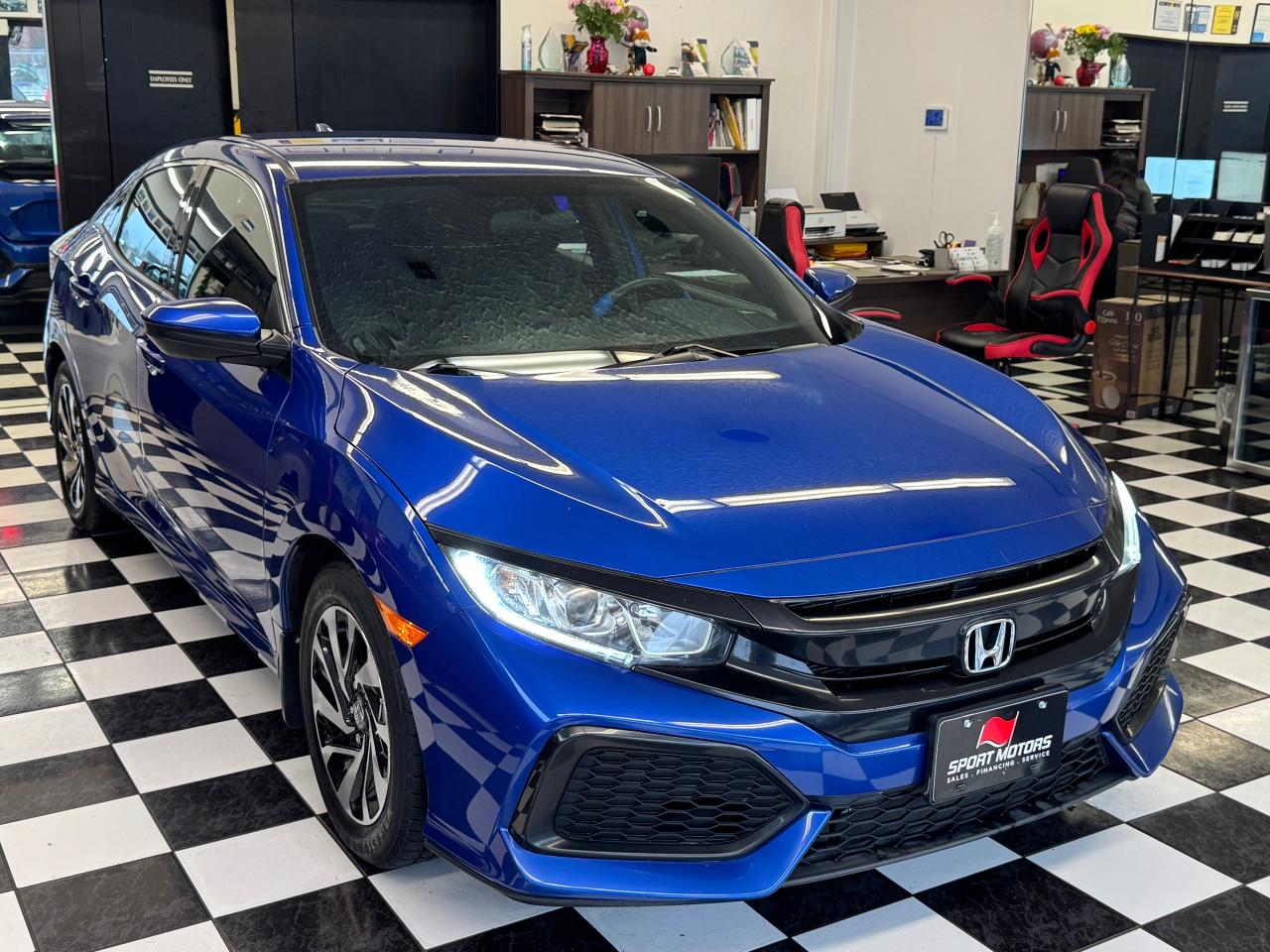 2017 Honda Civic LX Hatchback+ApplePlay+Camera+CLEAN CARFAX - Photo #7