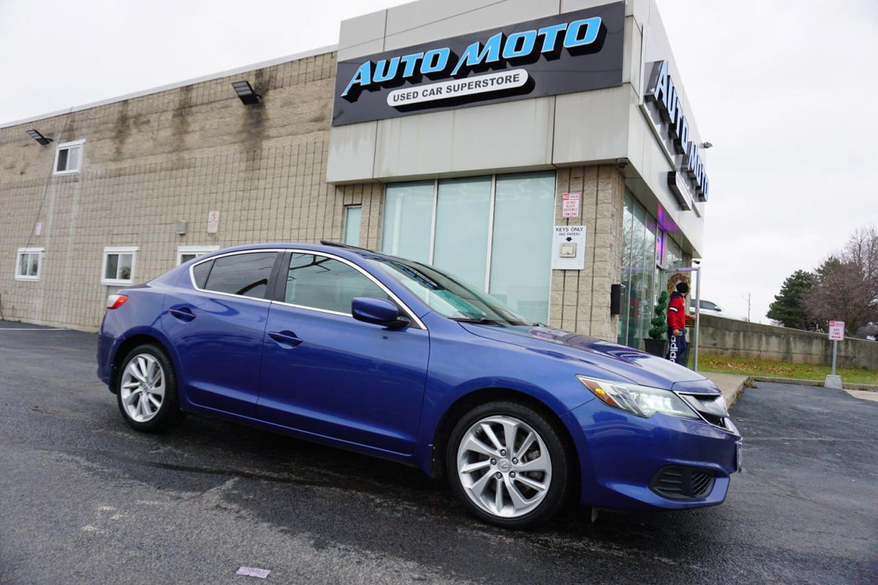 Used 2016 Acura ILX 2.0L PREMIUM PACKAGE CERTIFIED *ACCIDENT FREE* CAMERA BLUETOOTH LEATHER HEATED SEATS SUNROOF CRUISE ALLOYS for sale in Burlington, ON