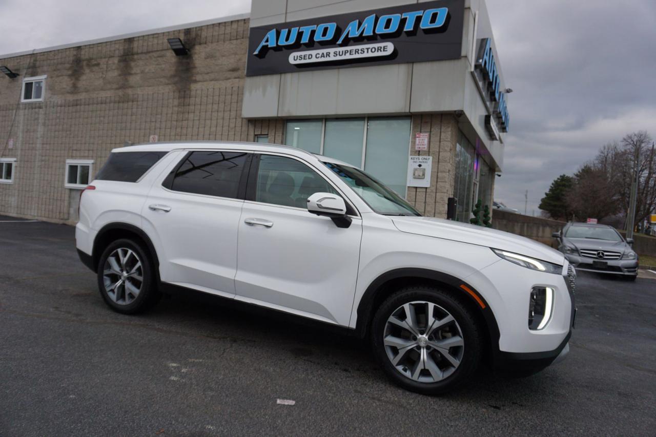 Used 2020 Hyundai PALISADE LUXURY UTILITY AWD CERTIFIED *HYUNDAI MAINTAIN* CAMERA NAV BLUETOOTH LEATHER HEATED SEATS PANO ROOF CRUISE ALLOYS for sale in Burlington, ON