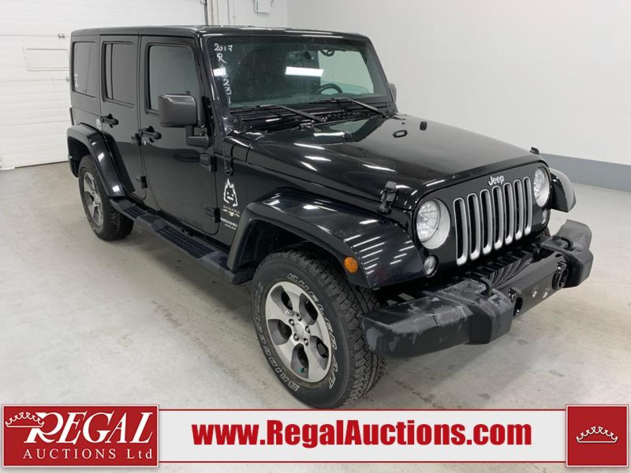 Used 2017 Jeep Wrangler Unlimited Sahara for sale in Calgary, AB