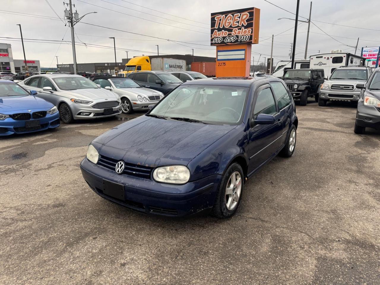 Used 2001 Volkswagen Golf GL, MANUAL, RUNS GREAT, SOLID UNDERBODY, AS IS for sale in London, ON