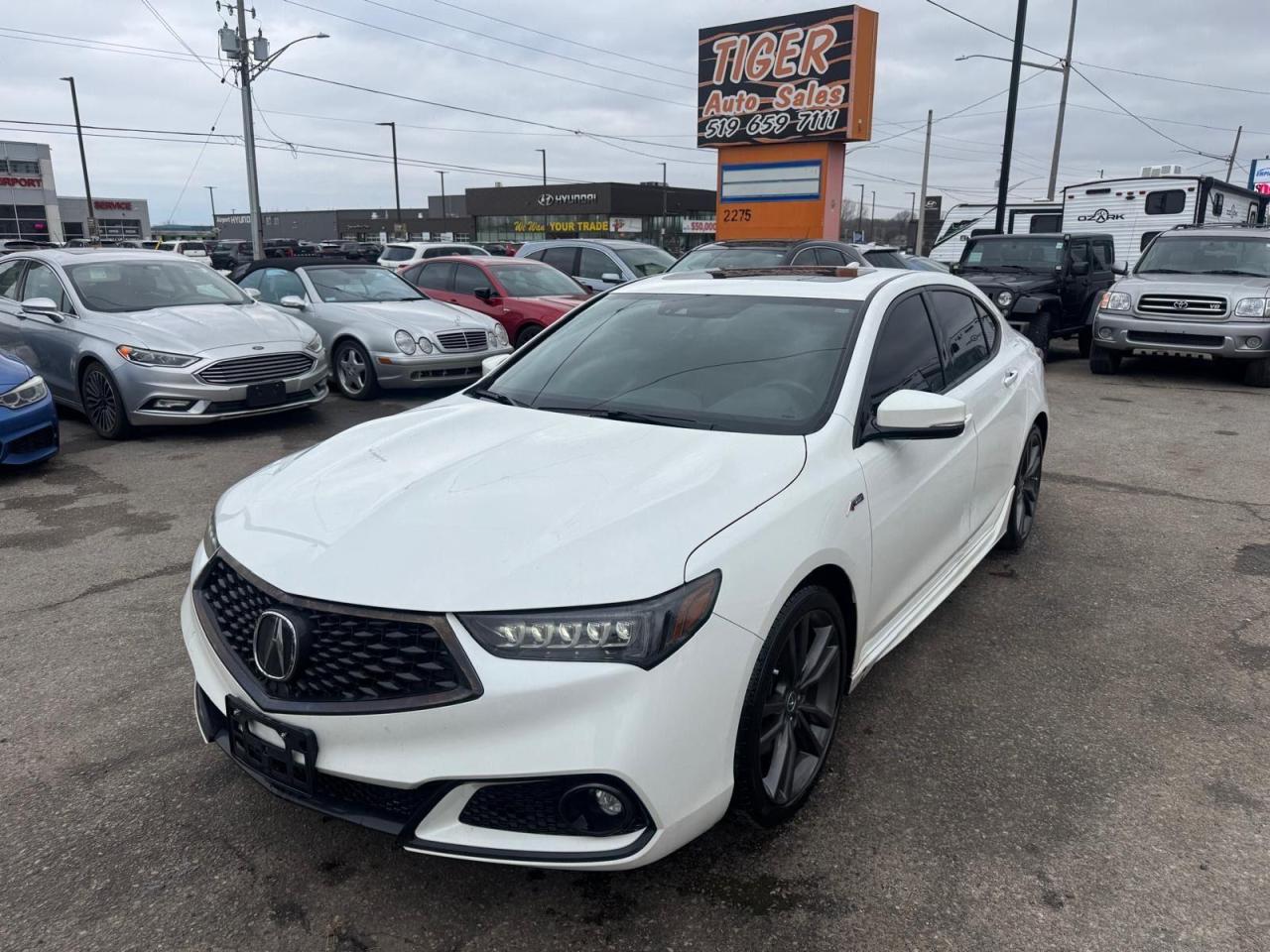 Used 2018 Acura TLX A-SPEC, 4 CYL, ONLY 149KMS, LOADED, CERTIFIED for sale in London, ON