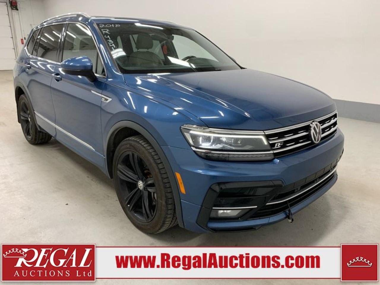 Used 2018 Volkswagen Tiguan Highline for sale in Calgary, AB