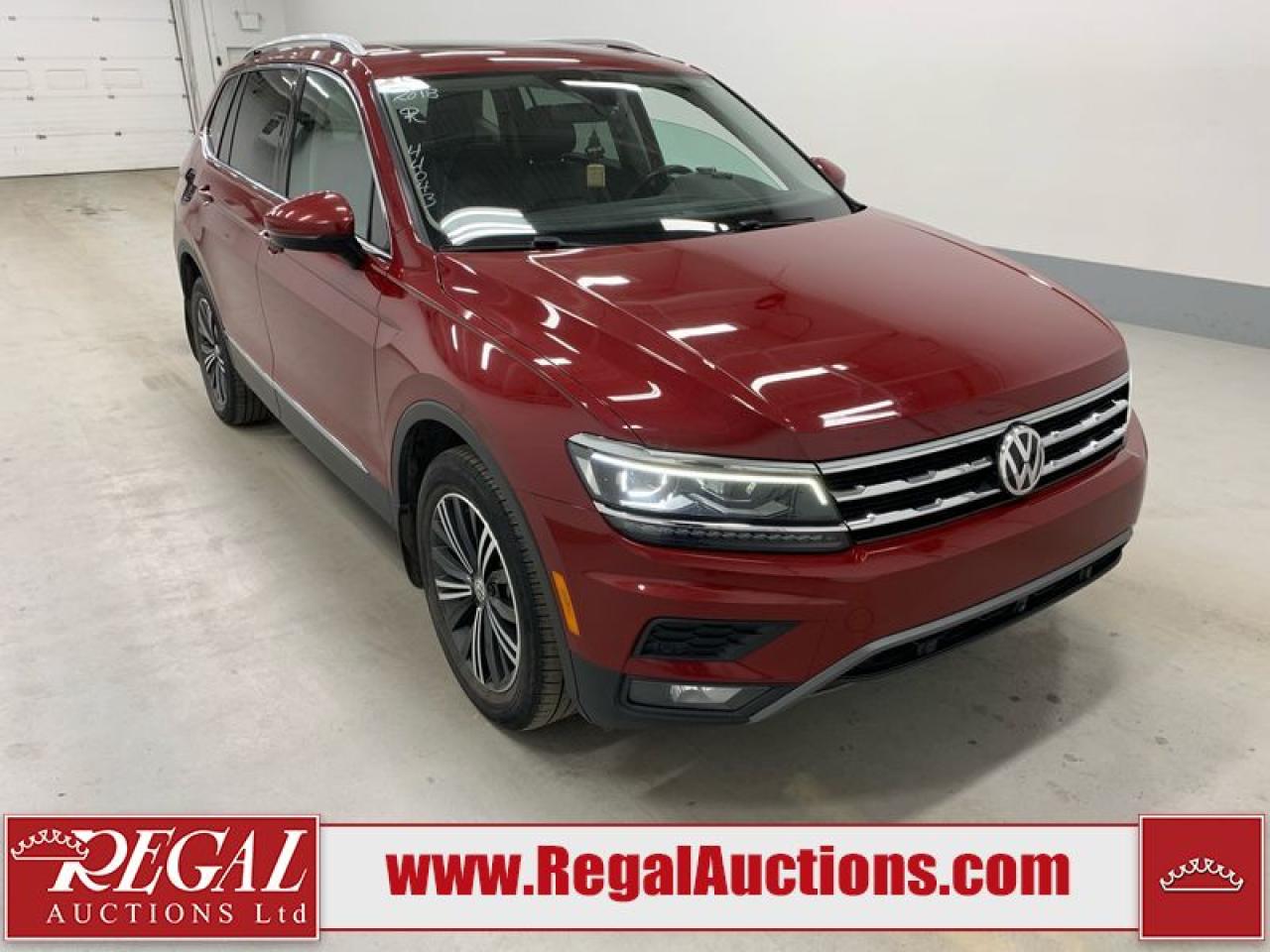 Used 2018 Volkswagen Tiguan Highline for sale in Calgary, AB