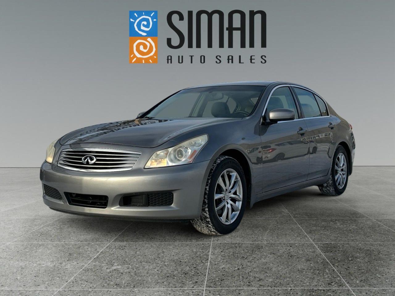 Used 2007 Infiniti G35X Leather Sunroof AWD for sale in Regina, SK