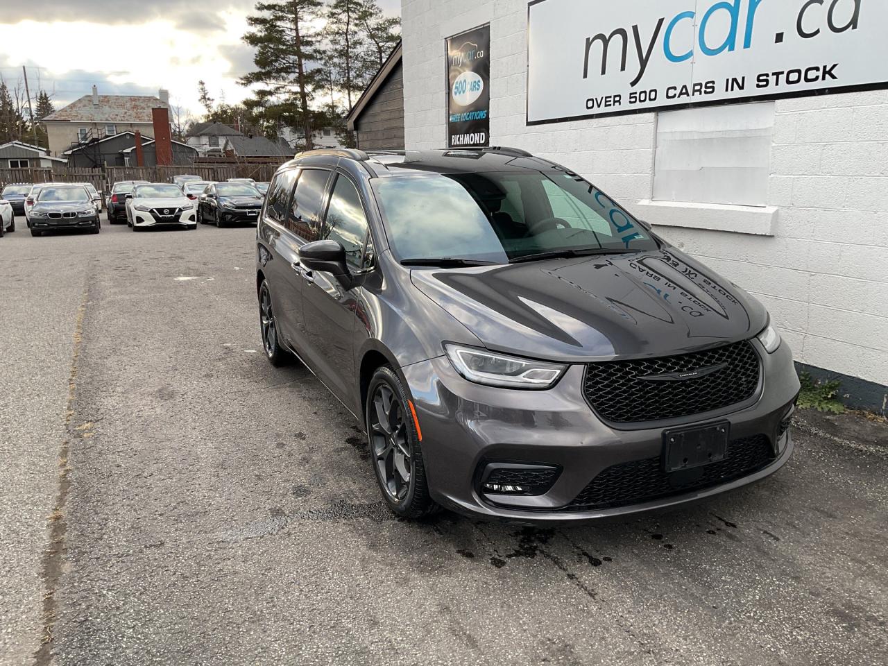 Used 2022 Chrysler Pacifica Touring L 3.6L TOURING!!!!   HEATED SEATS. LEATHER. BACKUP CAM. BLUETOOTH. A/C. CRUISE. PWR GROUP. PERFECT FOR for sale in North Bay, ON