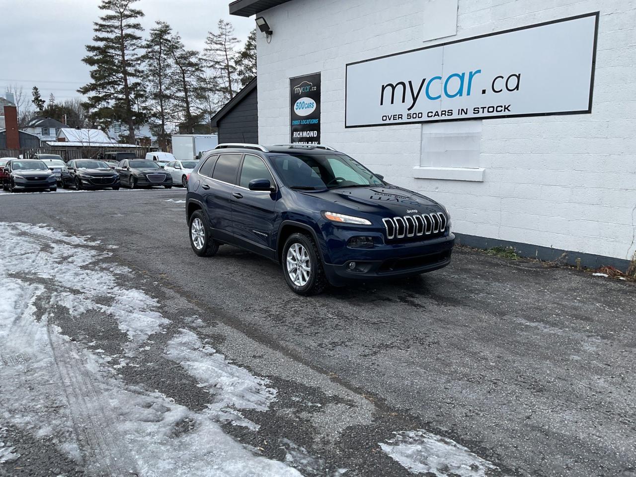 Used 2018 Jeep Cherokee North LOW MILEAGE!!!!    BACKUP CAM. A/C. CRUISE. PWR GROUP. KEYLESS ENTRY. PERFECT FOR YOU!!! for sale in North Bay, ON