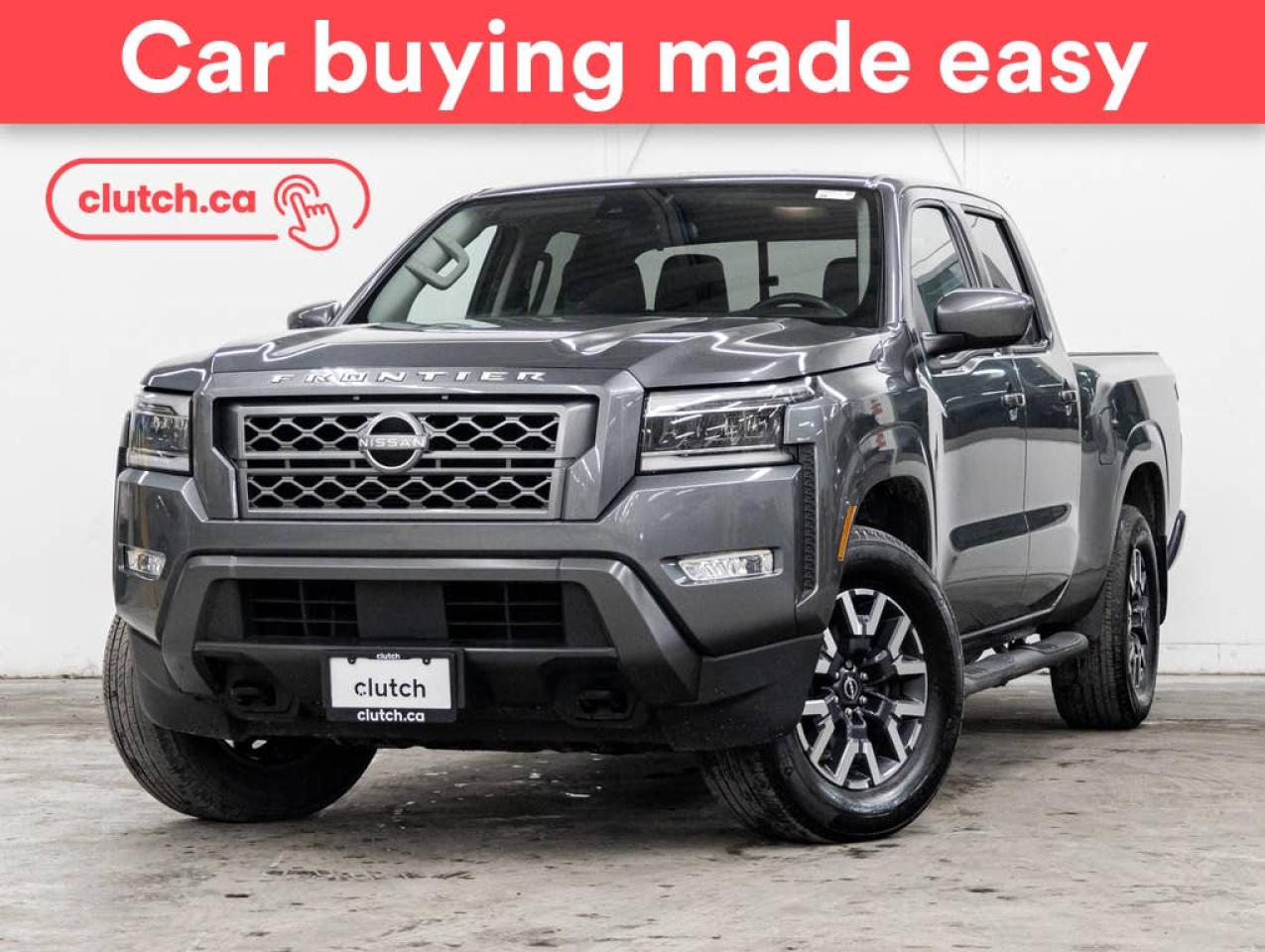 Used 2022 Nissan Frontier SV Crew Cab 4x4 w/ Apple CarPlay & Android Auto, Heated Steering Wheel, Heated Front Seats for sale in Toronto, ON