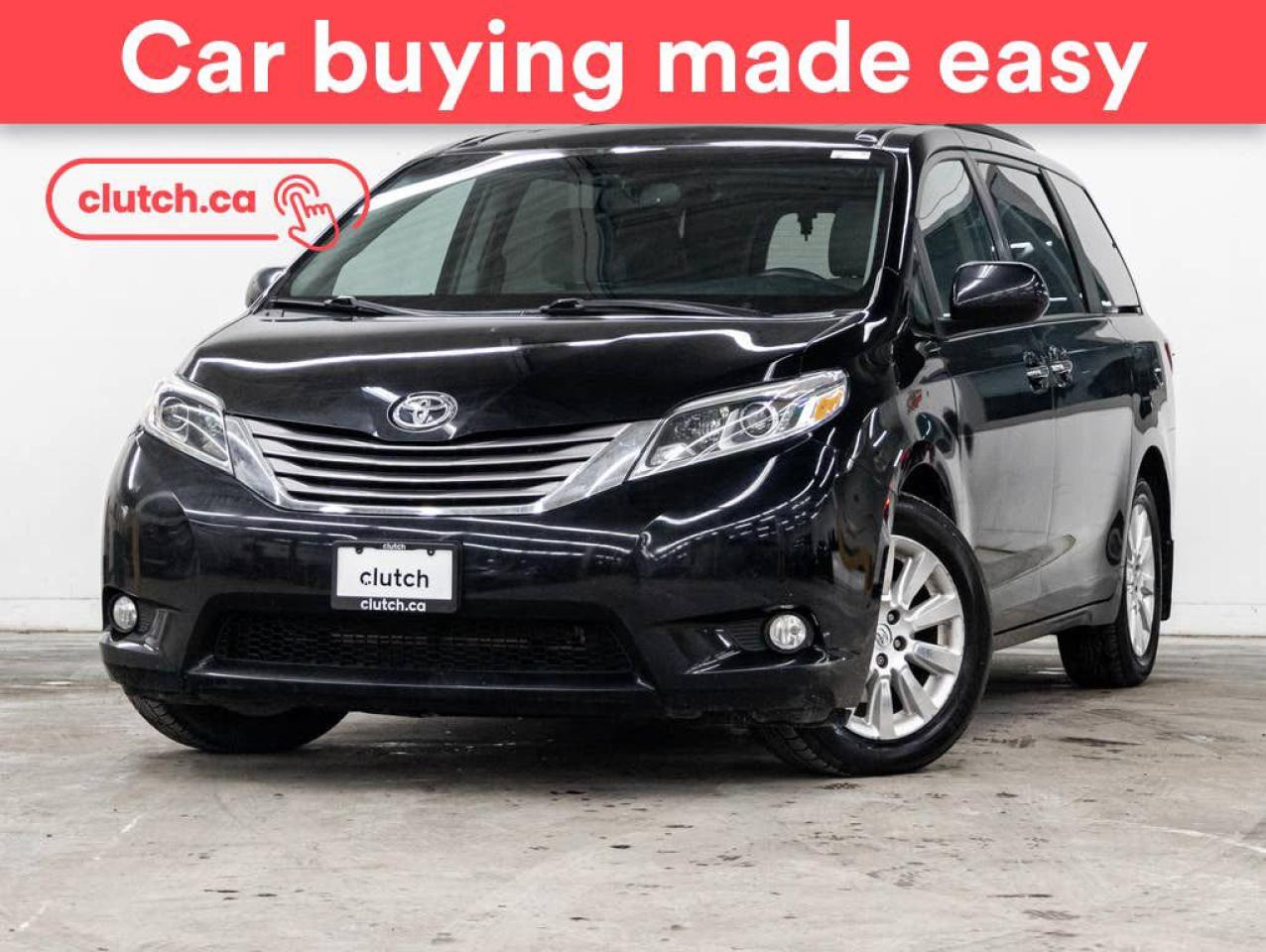 Used 2015 Toyota Sienna XLE AWD w/ Heated Front Seats, Power Moonroof, Nav for sale in Toronto, ON