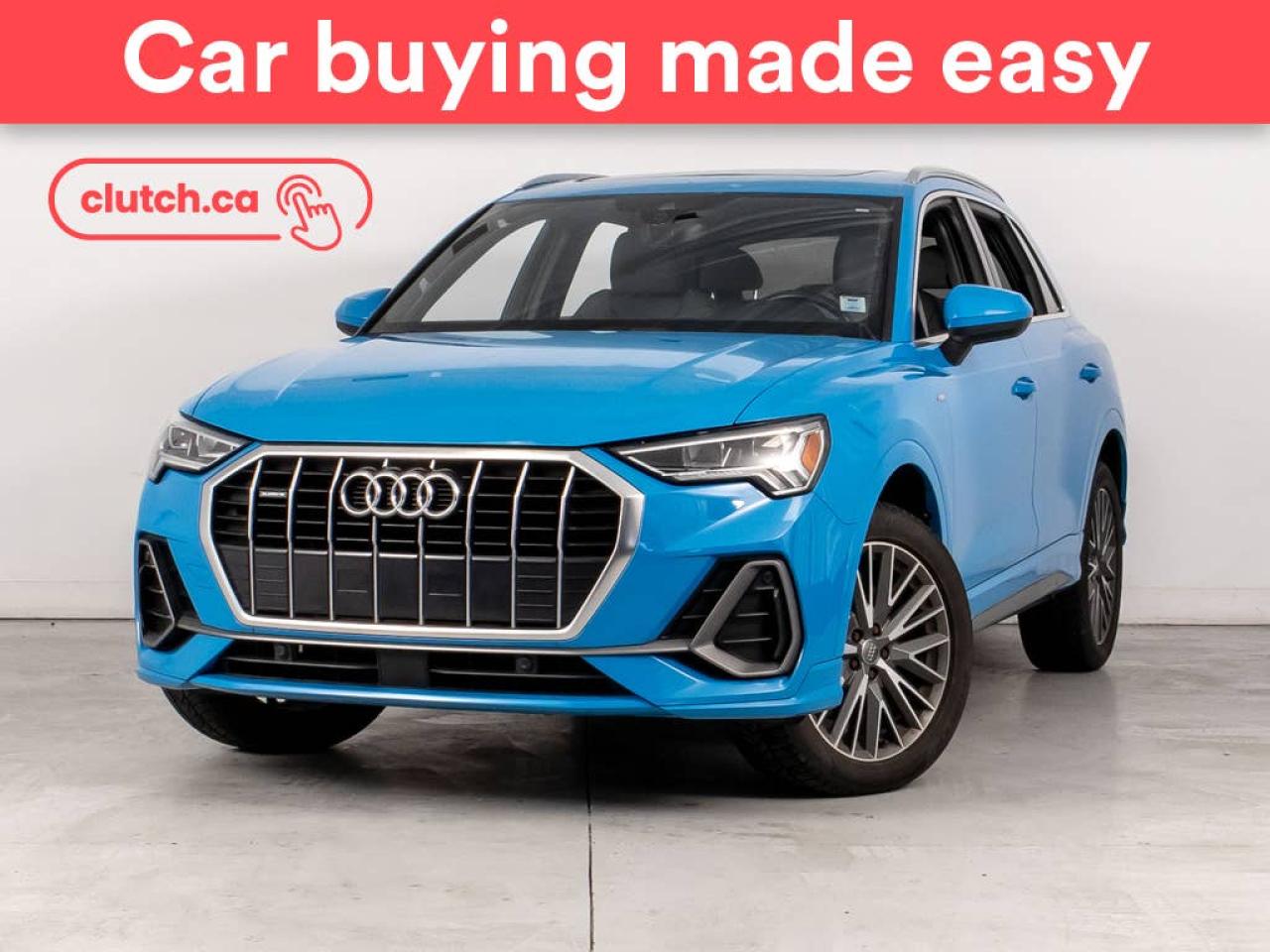 Used 2020 Audi Q3 45 Progressiv w/ Sunroof, Leather, Apple CarPlay for sale in Bedford, NS