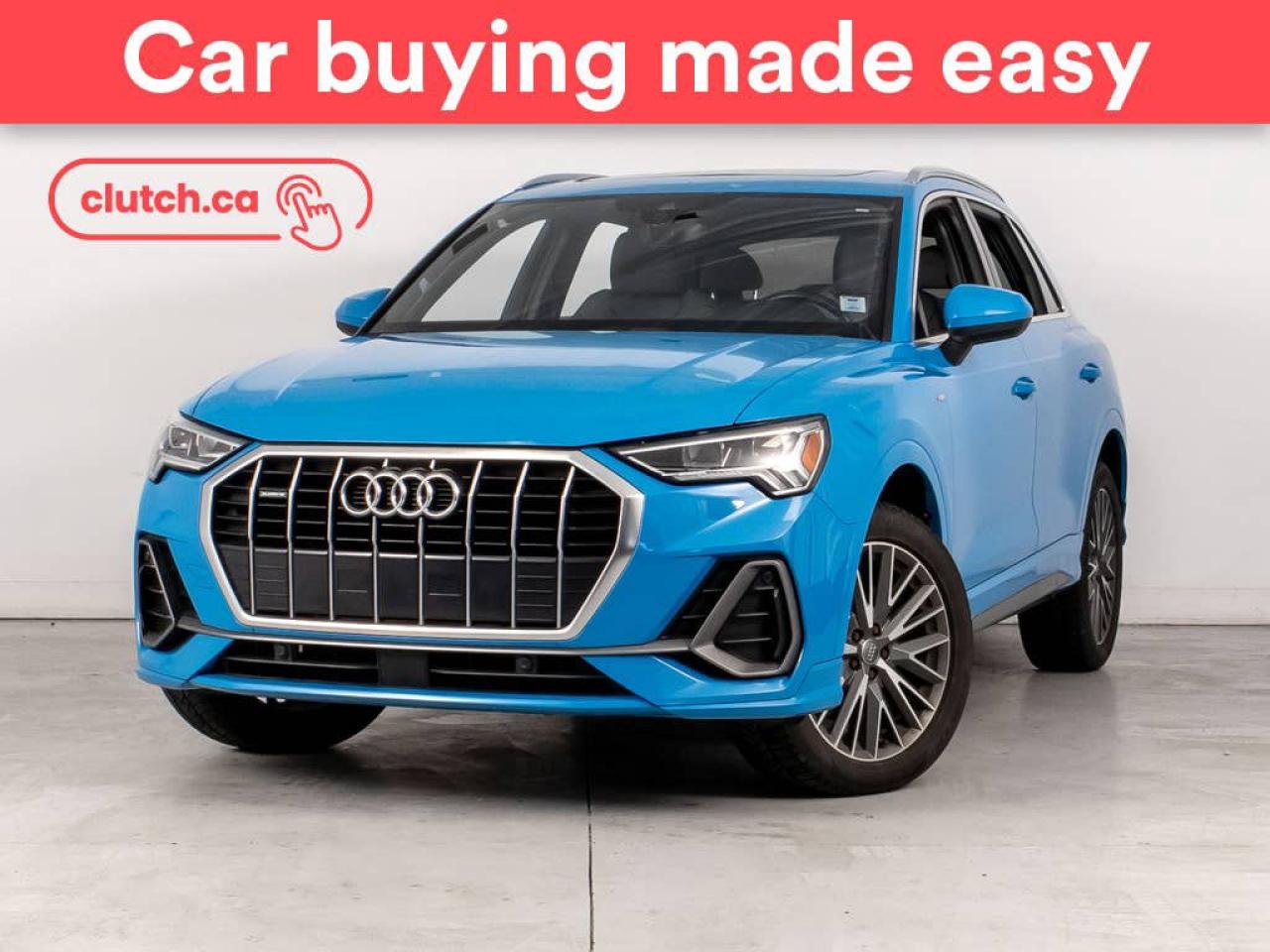 Used 2020 Audi Q3 Progressiv 45 AWD w/ Sunroof, Leather, Apple CarPlay for sale in Bedford, NS