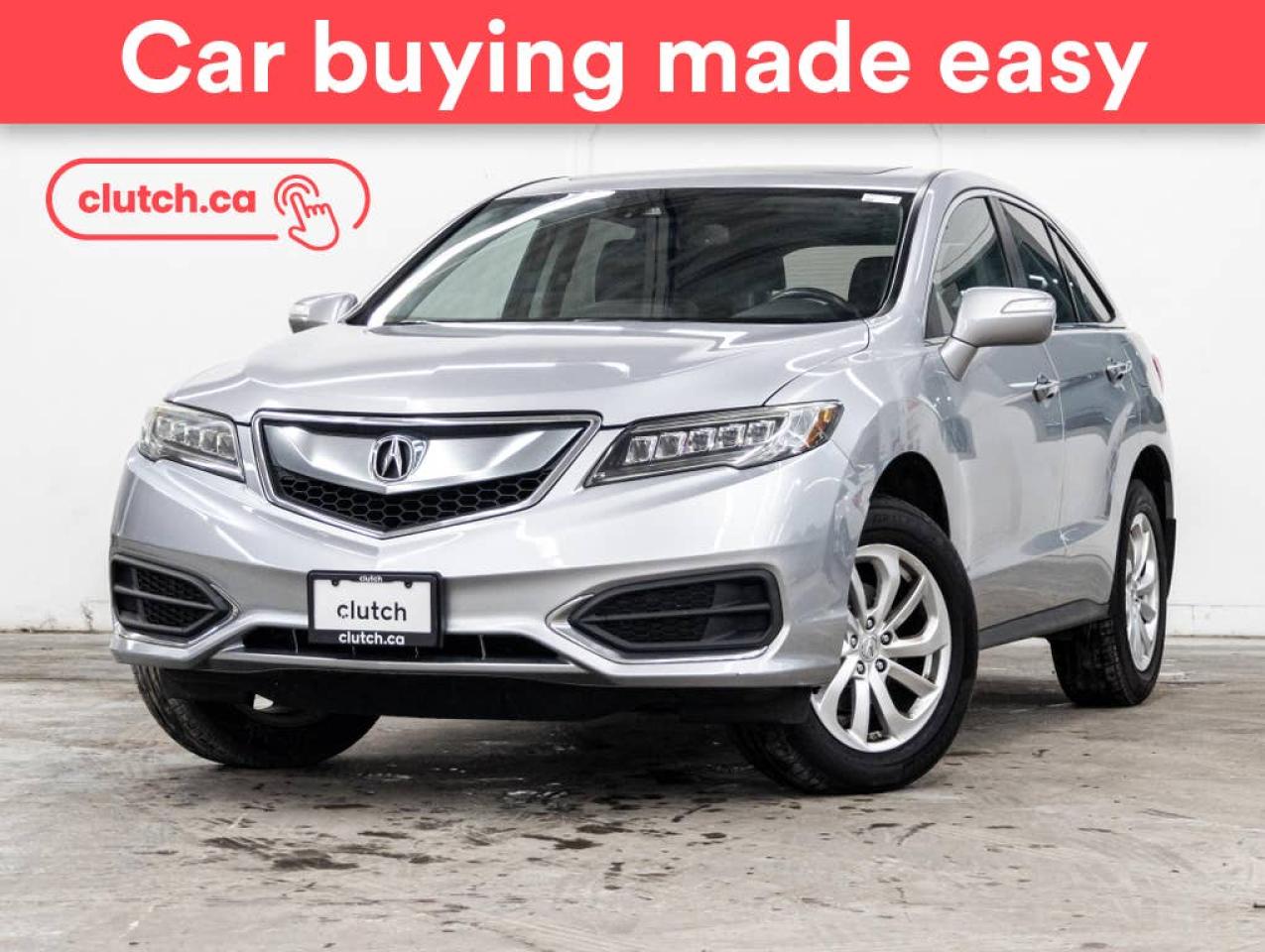 Used 2017 Acura RDX Tech SH-AWD w/ Nav, Dual Zone A/C, Power Sunroof for sale in Toronto, ON