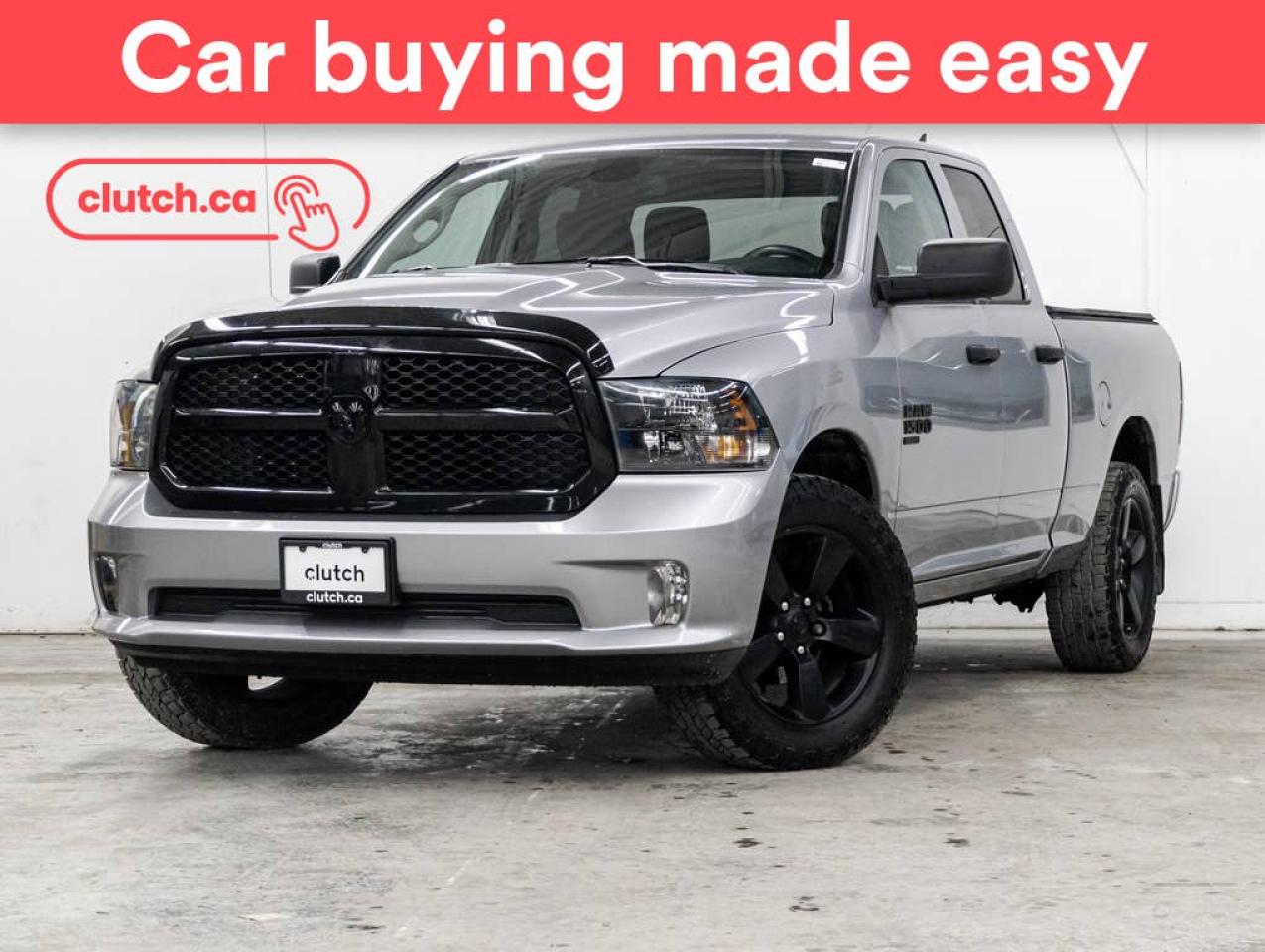 Used 2021 RAM 1500 Classic EXPRESS QUAD CAB 4X4 w/ Apple CarPlay, Dual Zone A/C, Rearview Cam for sale in Toronto, ON