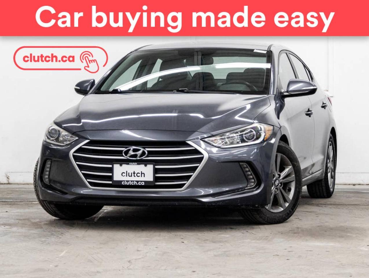 Used 2017 Hyundai Elantra GL w/ Apple CarPlay & Android Auto, A/C, Rearview Cam for sale in Toronto, ON