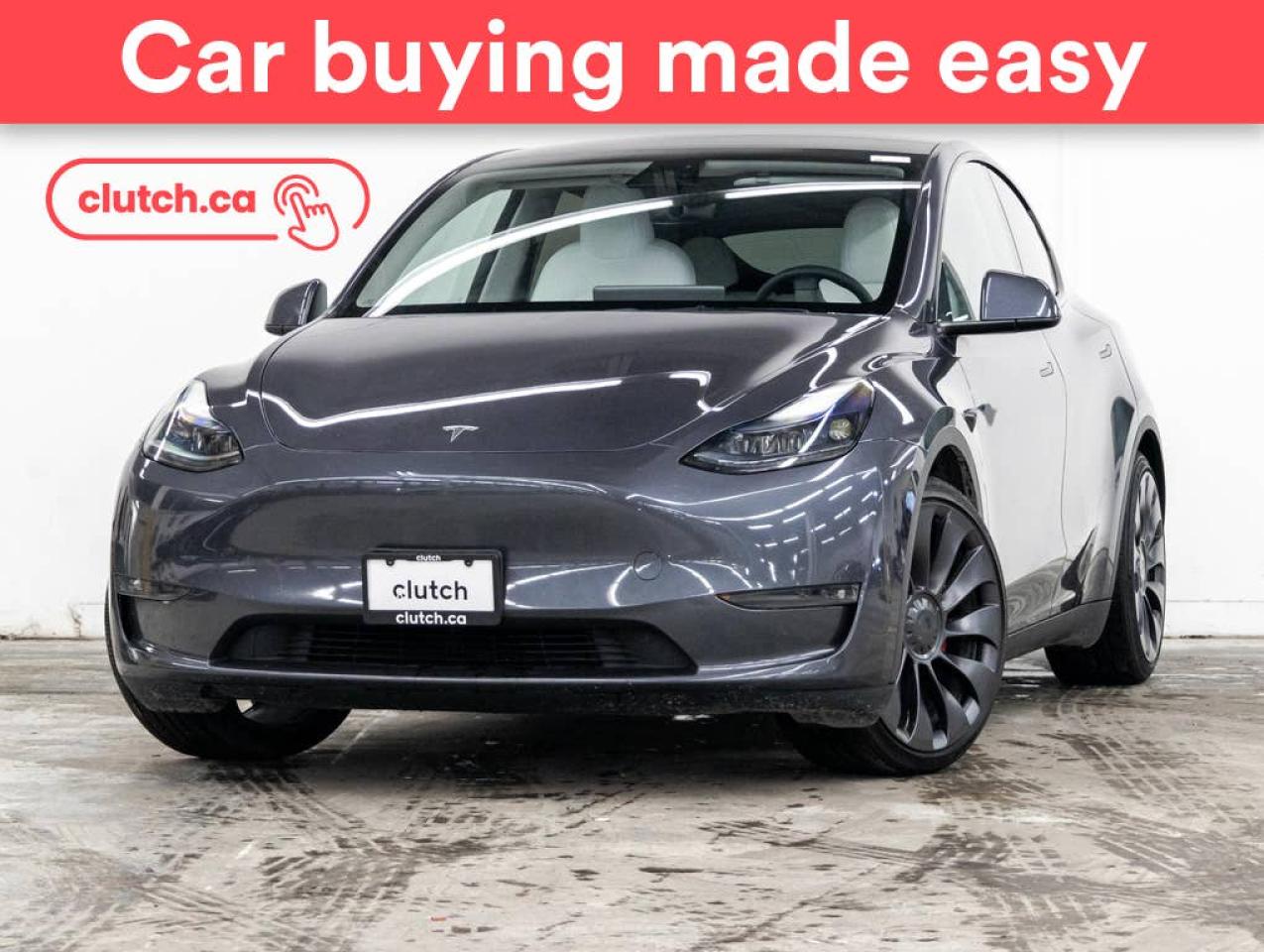 Used 2023 Tesla Model Y Performance AWD w/ Autopilot, Nav, Glass Roof for sale in Toronto, ON