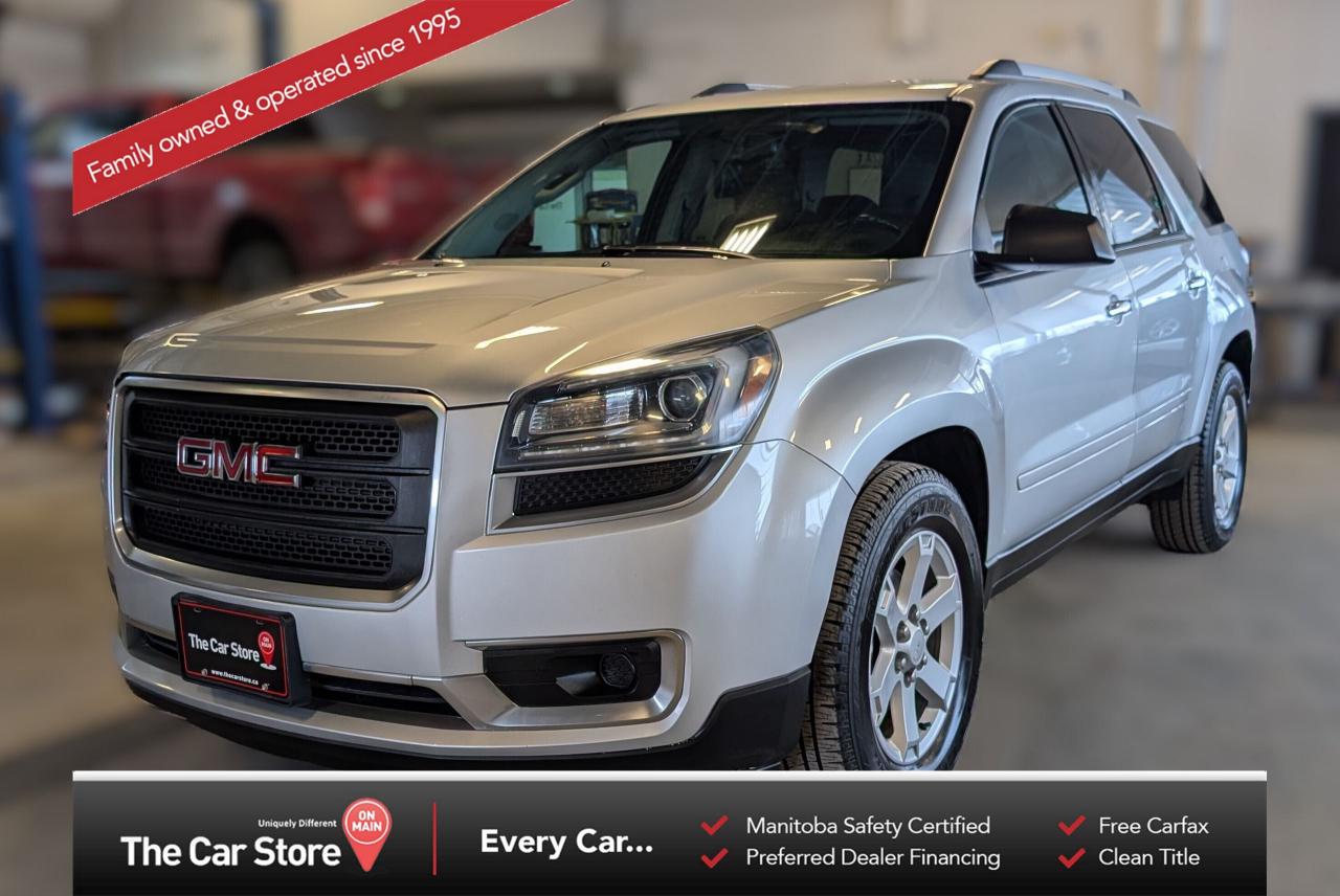 Used 2016 GMC Acadia AWD SLE | 7 Seater/Bluetooth/Rear Cam/Clean Title for sale in Winnipeg, MB