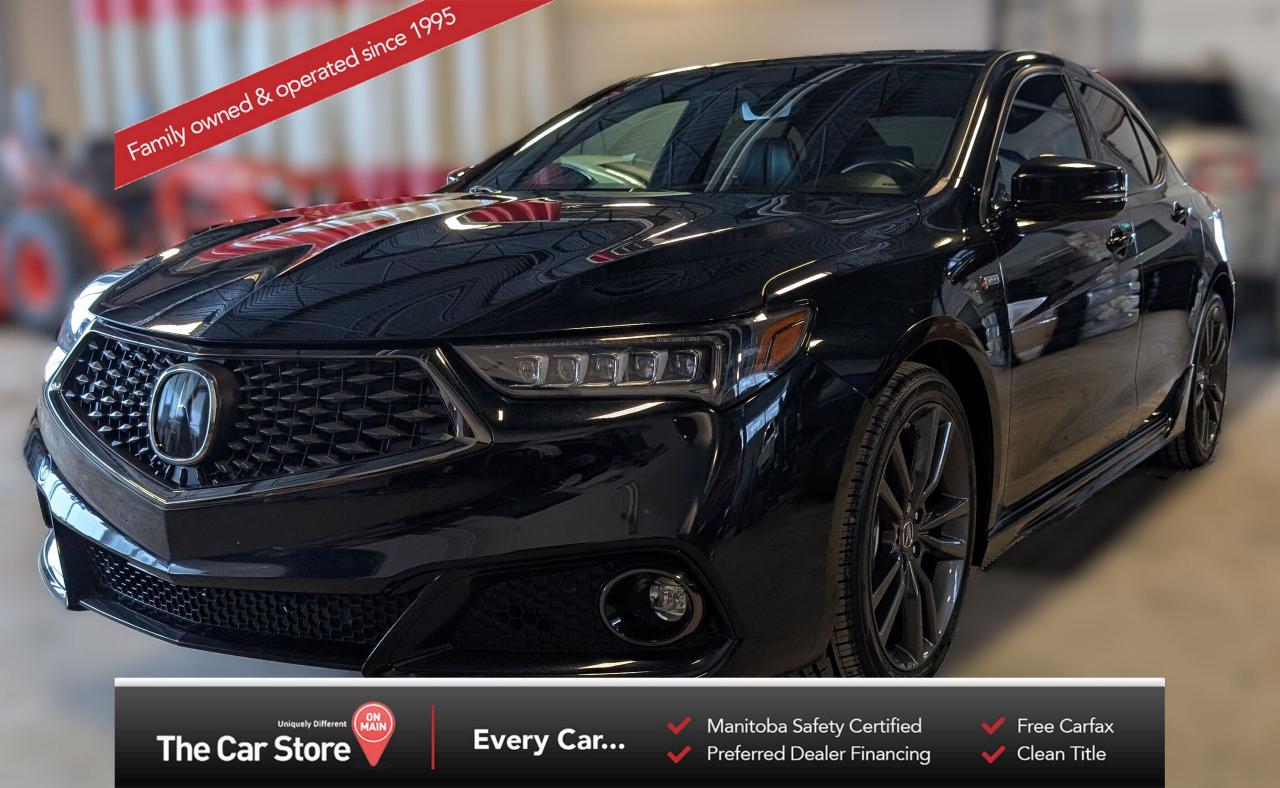 Used 2020 Acura TLX A-Spec | Leather/Carplay/Heated  Seats/No Accident for sale in Winnipeg, MB