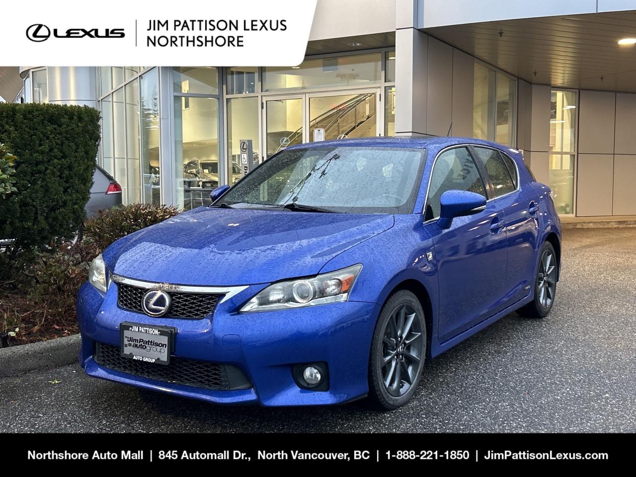 Used 2012 Lexus CT 200h CVT / Hybrid Engine / F Sport Package / Local Car for sale in North Vancouver, BC