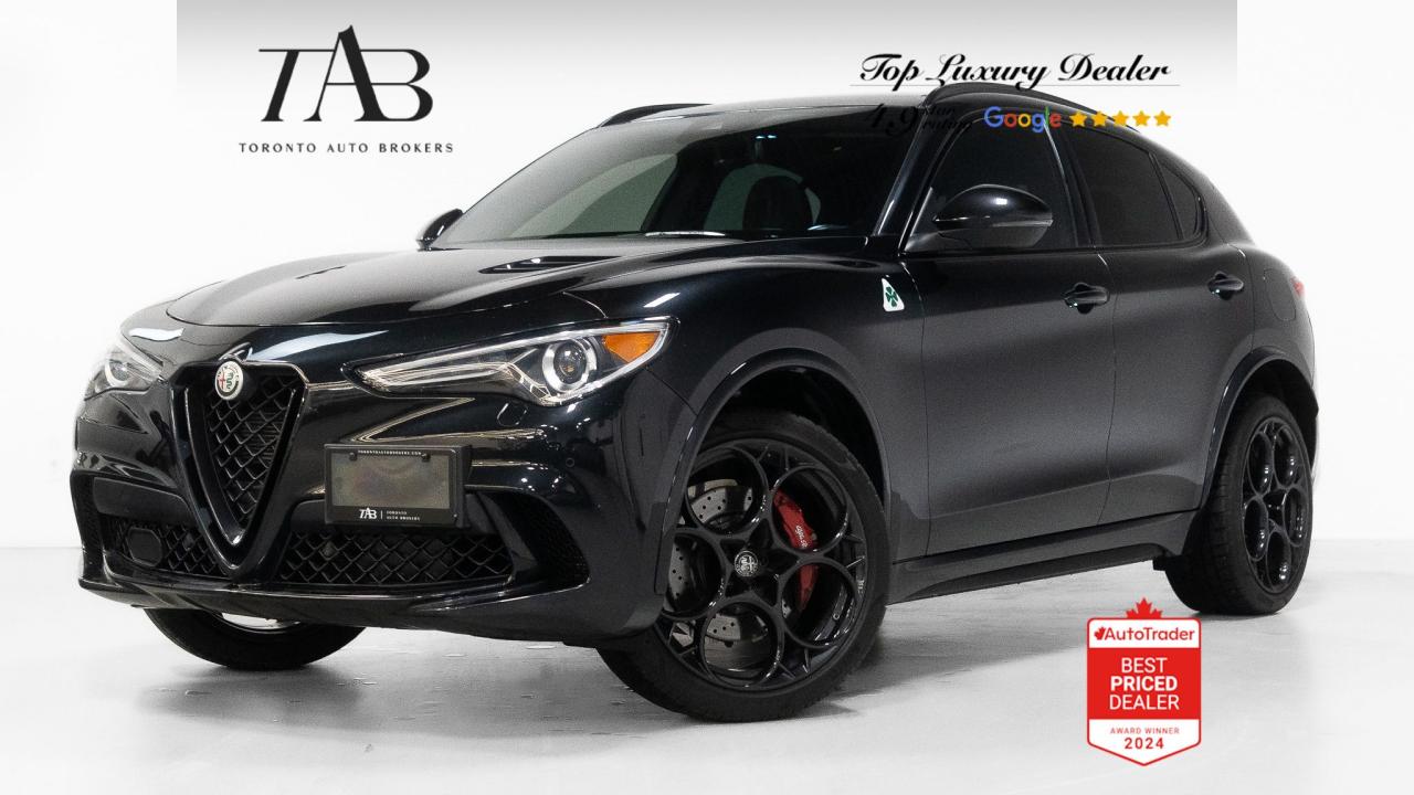 Used 2022 Alfa Romeo Stelvio QUADRIFOGLIO | HARMAN KARDON | CARBON FIBER for sale in Vaughan, ON