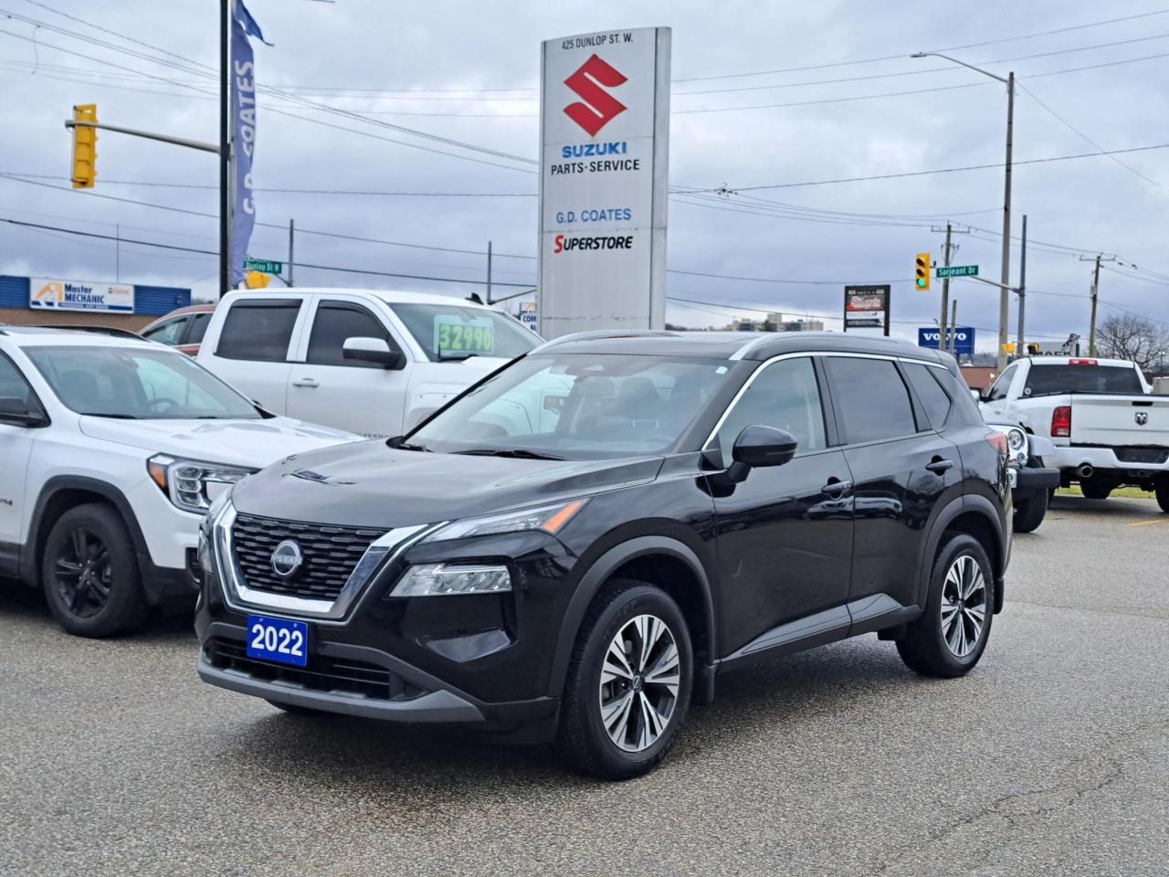 Used 2022 Nissan Rogue SV AWD ~Pano Roof ~Heated ~AdvSafety ~Remote Start for sale in Barrie, ON