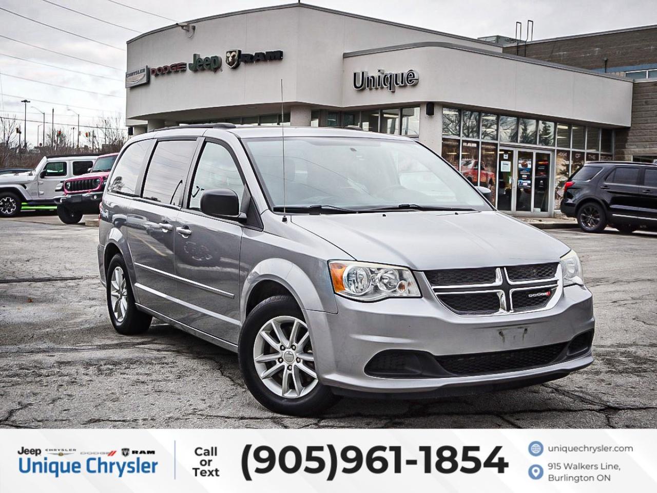 Used 2013 Dodge Grand Caravan SXT| BACK UP CAMERA| 3-ZONE CLIMATE CONTROL| for sale in Burlington, ON