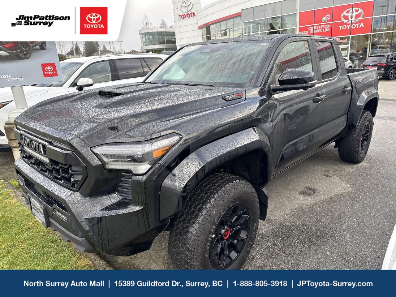 Jim Pattison Toyota Surrey sells & services new & used Toyota vehicles throughout the Lower Mainland. Financing available OAC.  Price does not include $595 documentation, $395 Used car finance placement fee if applicable and taxes. D#6701