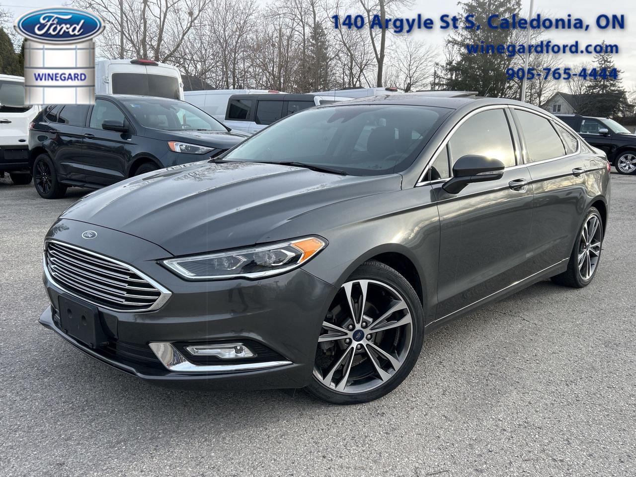 Used 2017 Ford Fusion Titanium  - Local - Trade-in for sale in Caledonia, ON