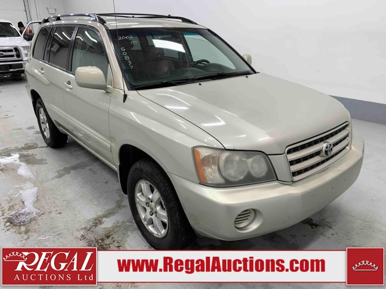 Used 2002 Toyota Highlander  for sale in Calgary, AB