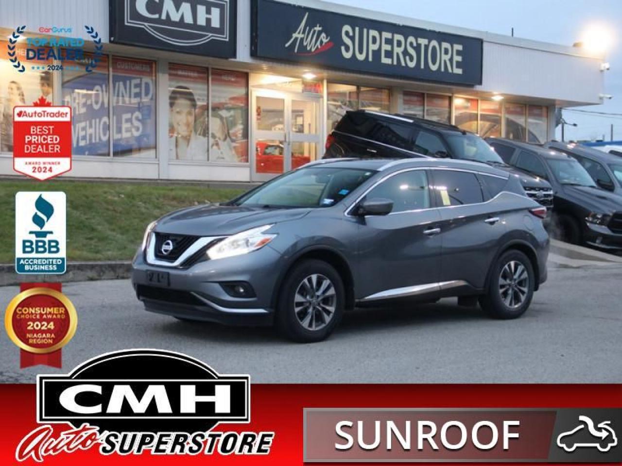 Used 2017 Nissan Murano SL  **IMMACULATE - PANO SUNROOF** for sale in St. Catharines, ON