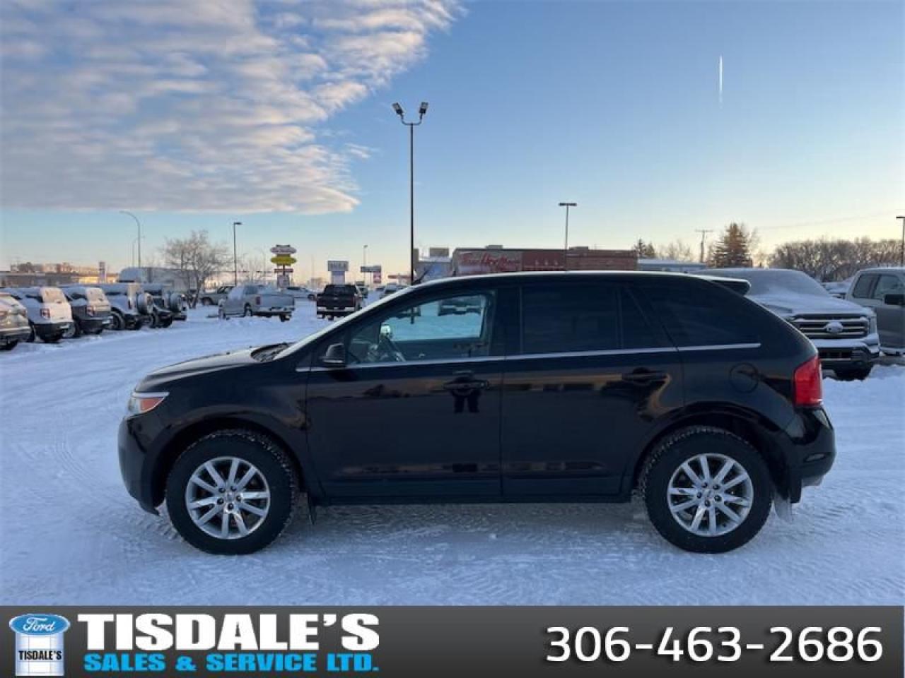 Used 2014 Ford Edge LIMITED  - Leather Seats -  Bluetooth for sale in Kindersley, SK