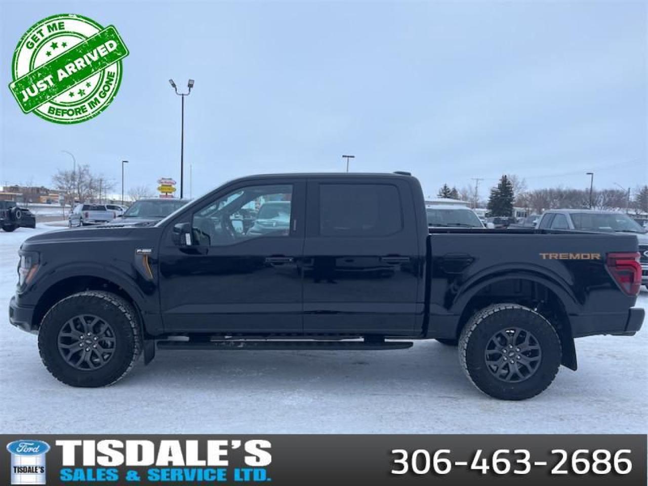 New 2024 Ford F-150 Tremor  - Leather Seats - Sunroof for sale in Kindersley, SK