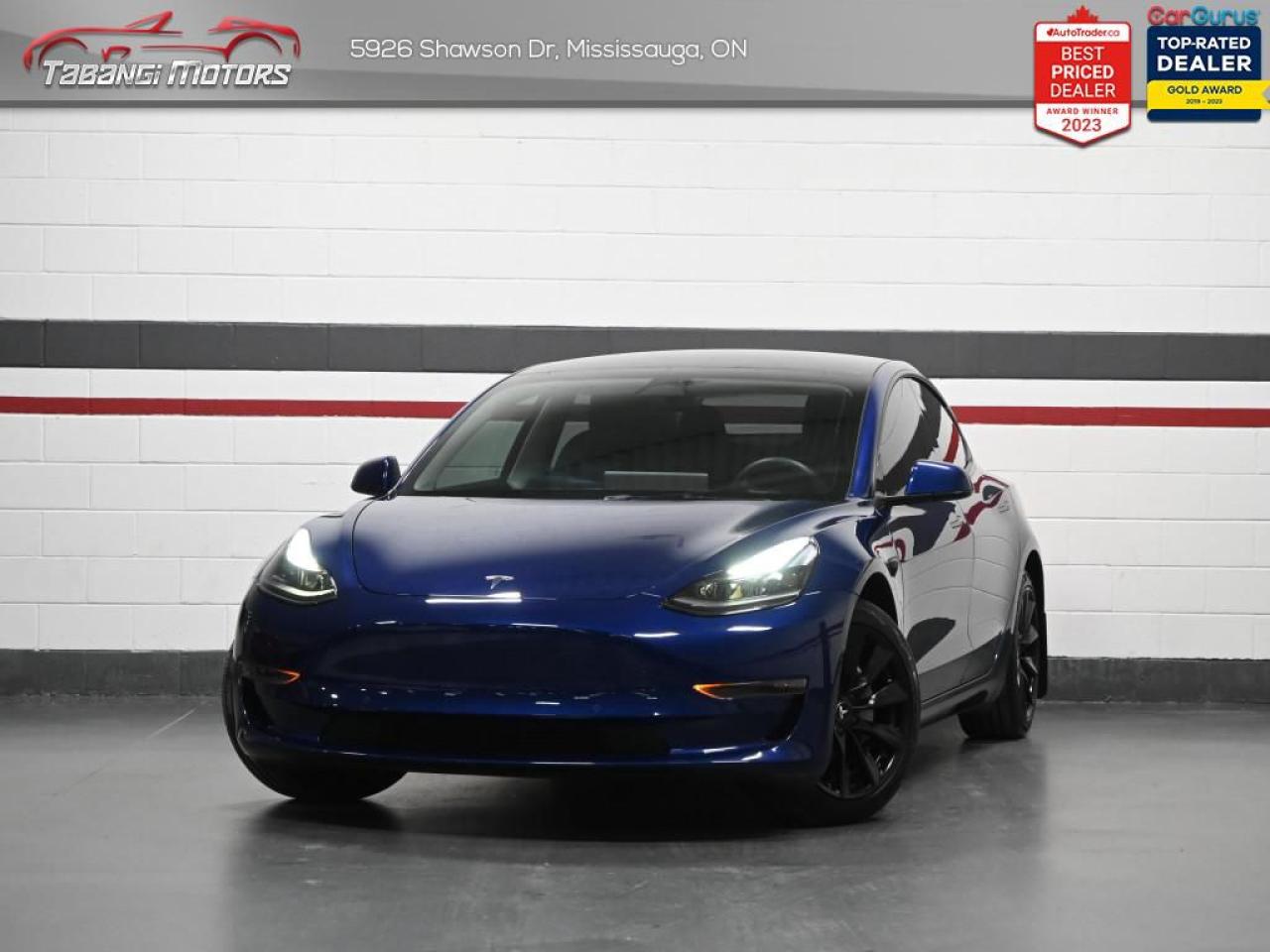 Used 2022 Tesla Model 3 Standard Range Plus  No Accident Autopilot Navigation Glass Roof for sale in Mississauga, ON