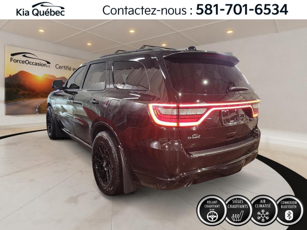 Used 2023 Dodge Durango R/T AWD *V8 *CUIR TAN *TOIT *GPS *CARPLAY *7 PASS for sale in Québec, QC